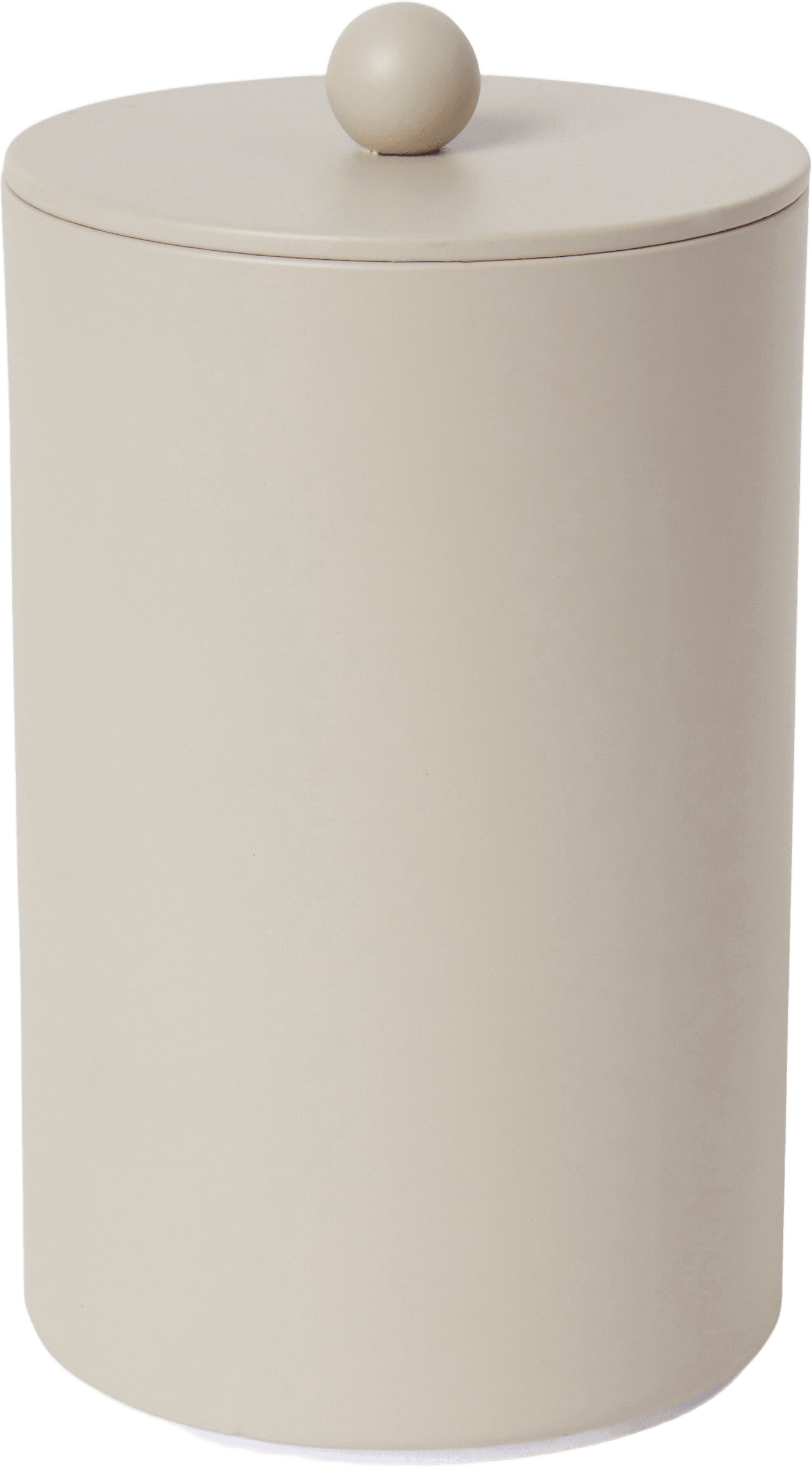 Förvaringsburk med lock 11 cm, från Åhléns Home, i färgen Beige.