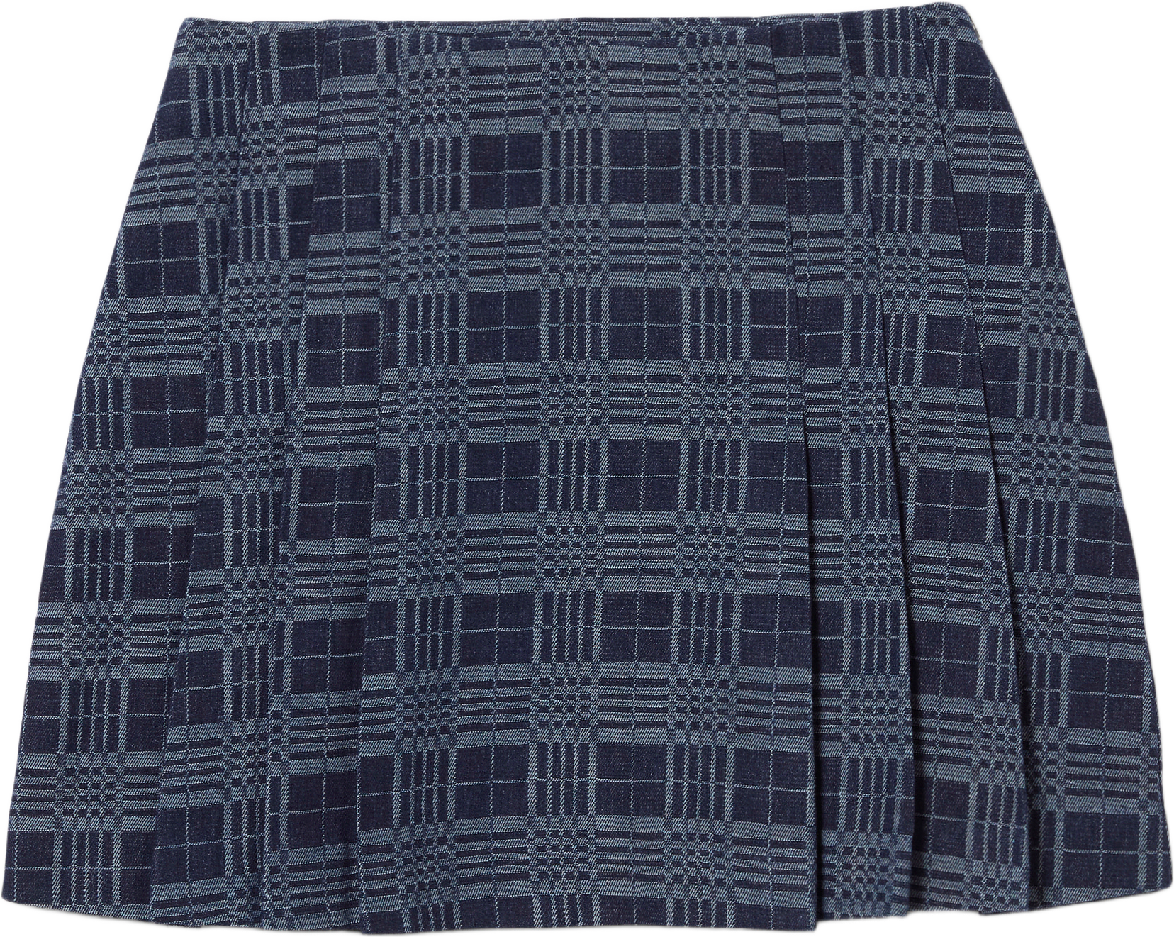 Jeanskjol SIVI, från Carin Wester, i färgen Blue Check.