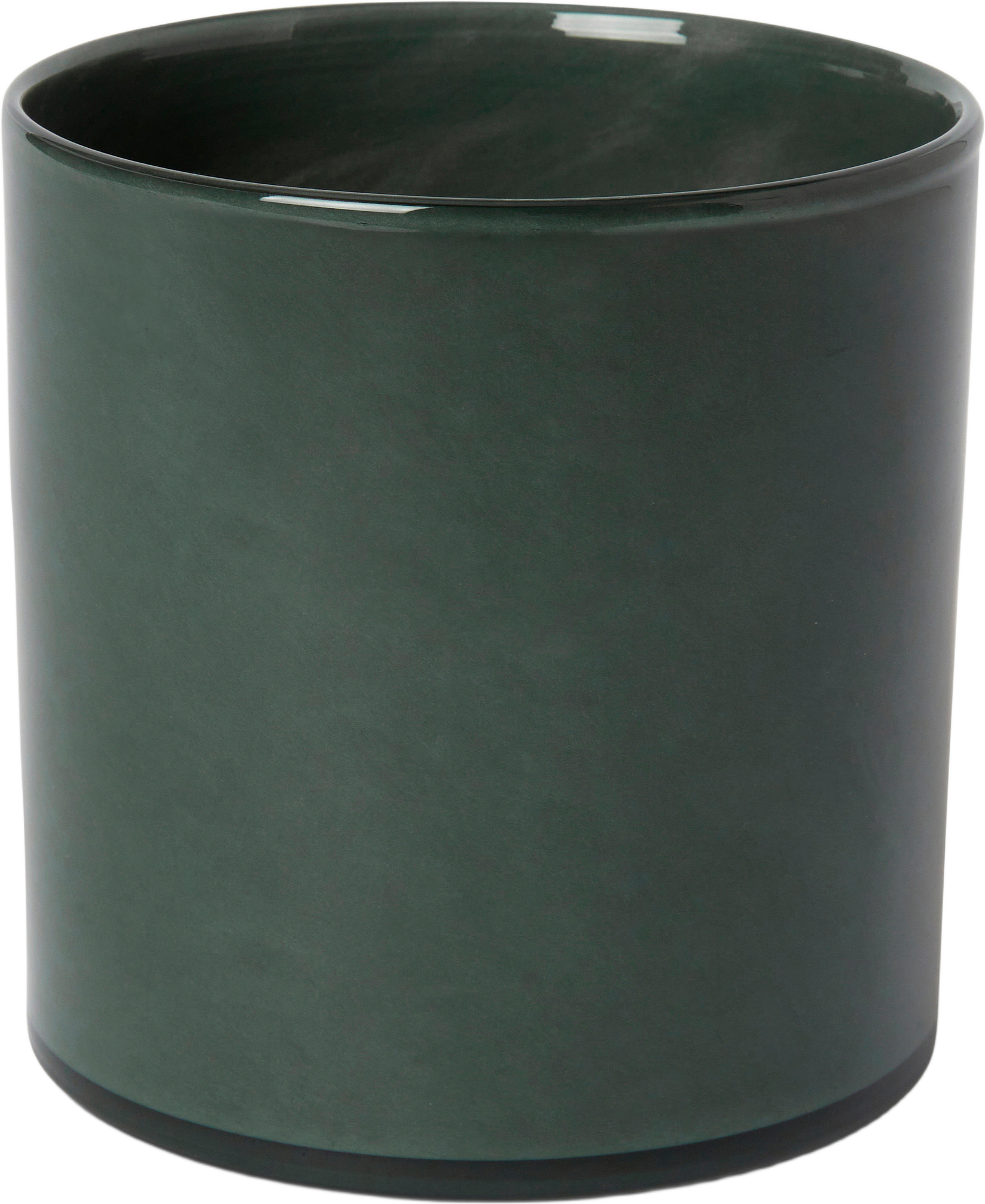 Ljuslykta LUMA 15 cm, från Åhléns Home, i färgen Dk Green.