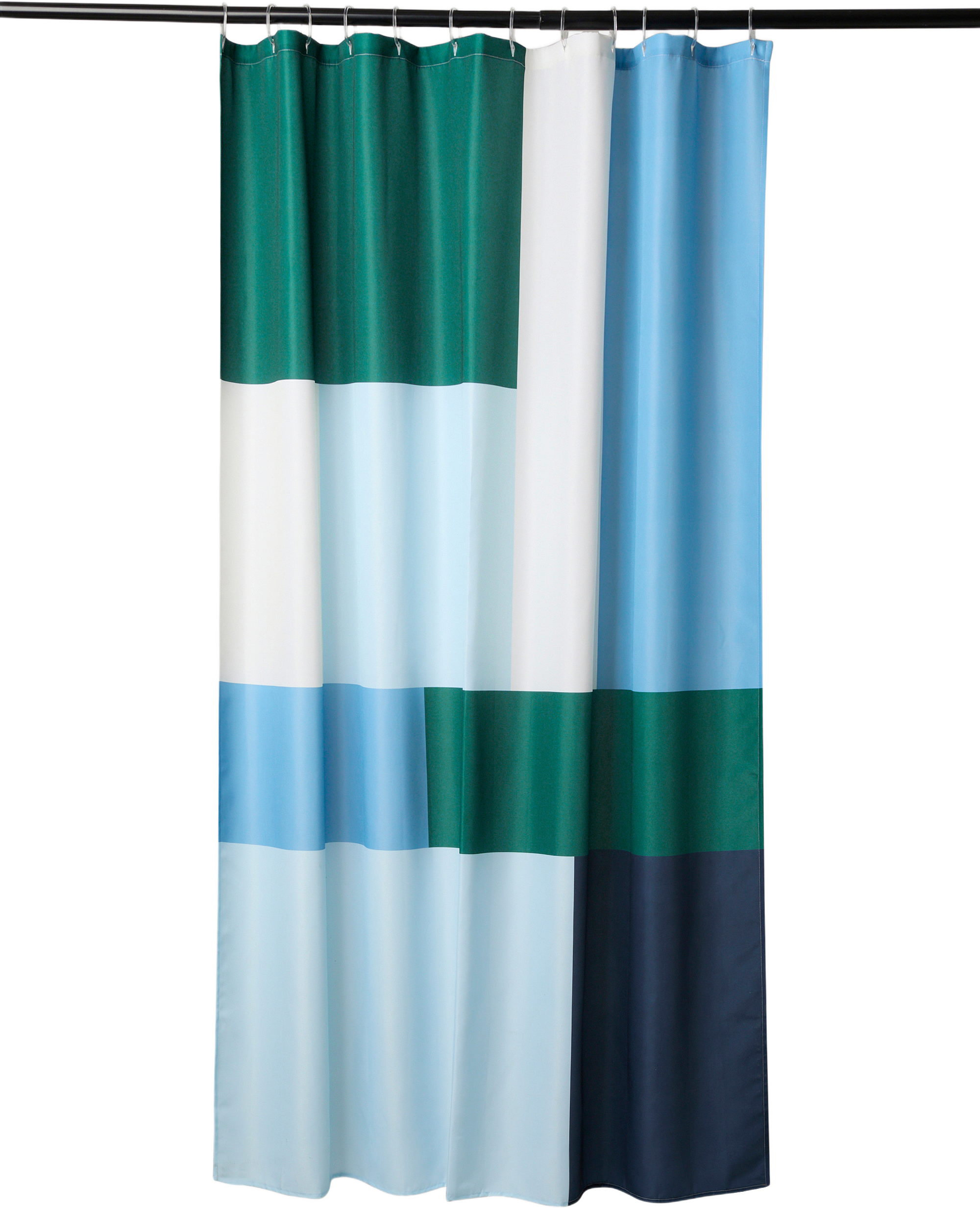 Duschdraperi JACK 180x200 cm, från Åhléns Home, i färgen Blue Multi.