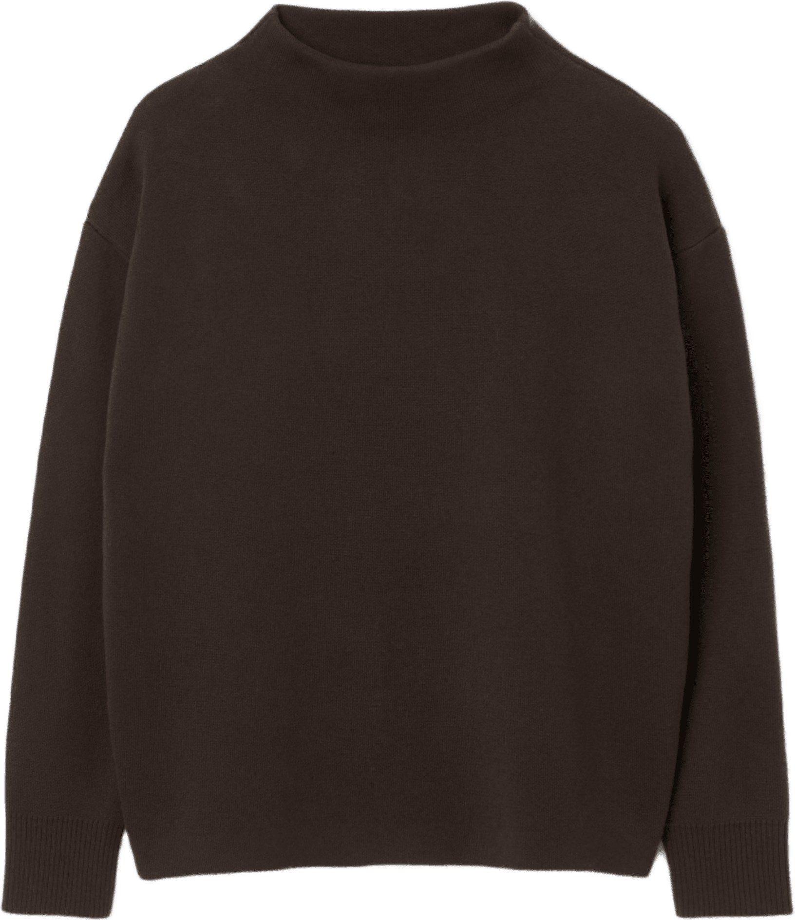 Stickad jumper BELL, från Å WOMAN, i färgen Brown 02.