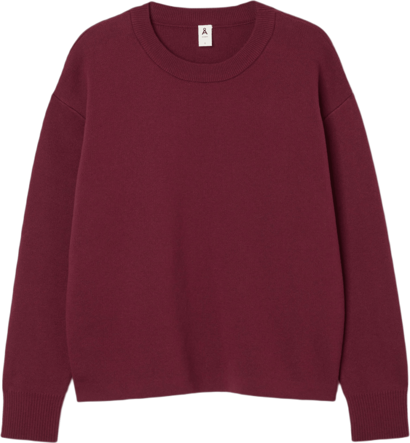 Tröja YLVA, från Å WOMAN, i färgen Wine.