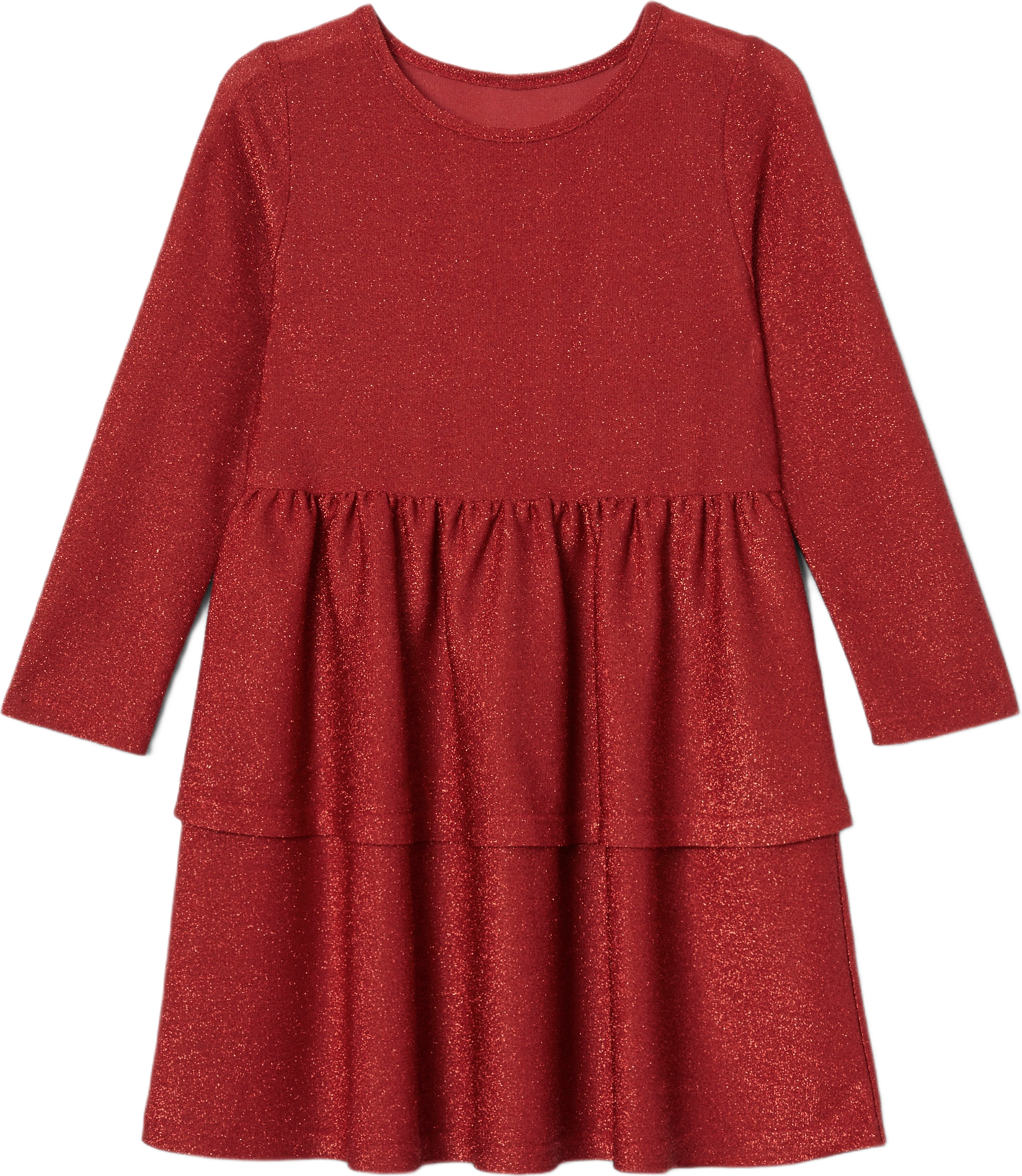 Glittrig klänning CAKE, från RIKIKI, i färgen Red.