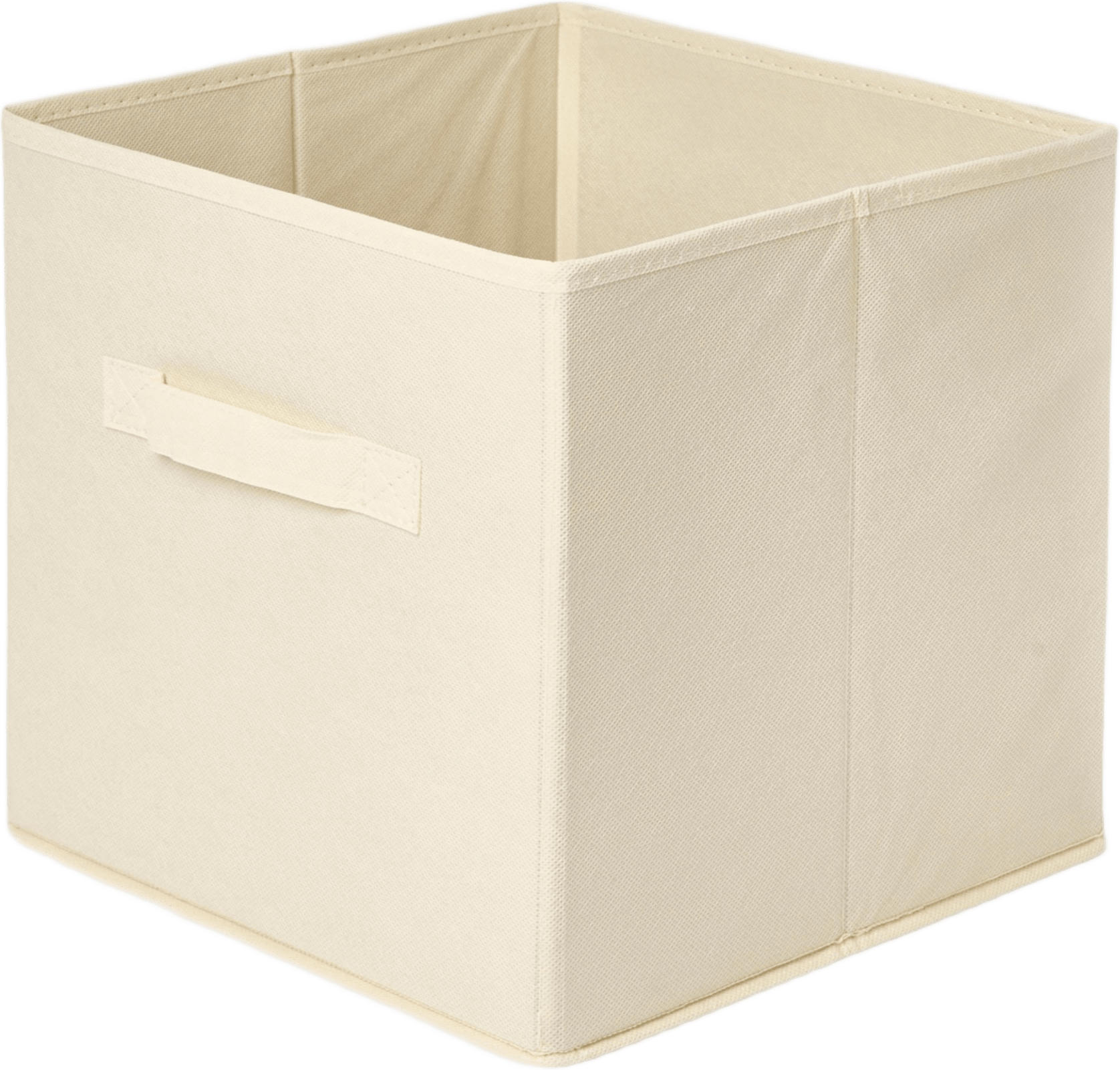 Förvaringskorg FOLDABLE 27x27 cm, från Åhléns Home, i färgen Off White.