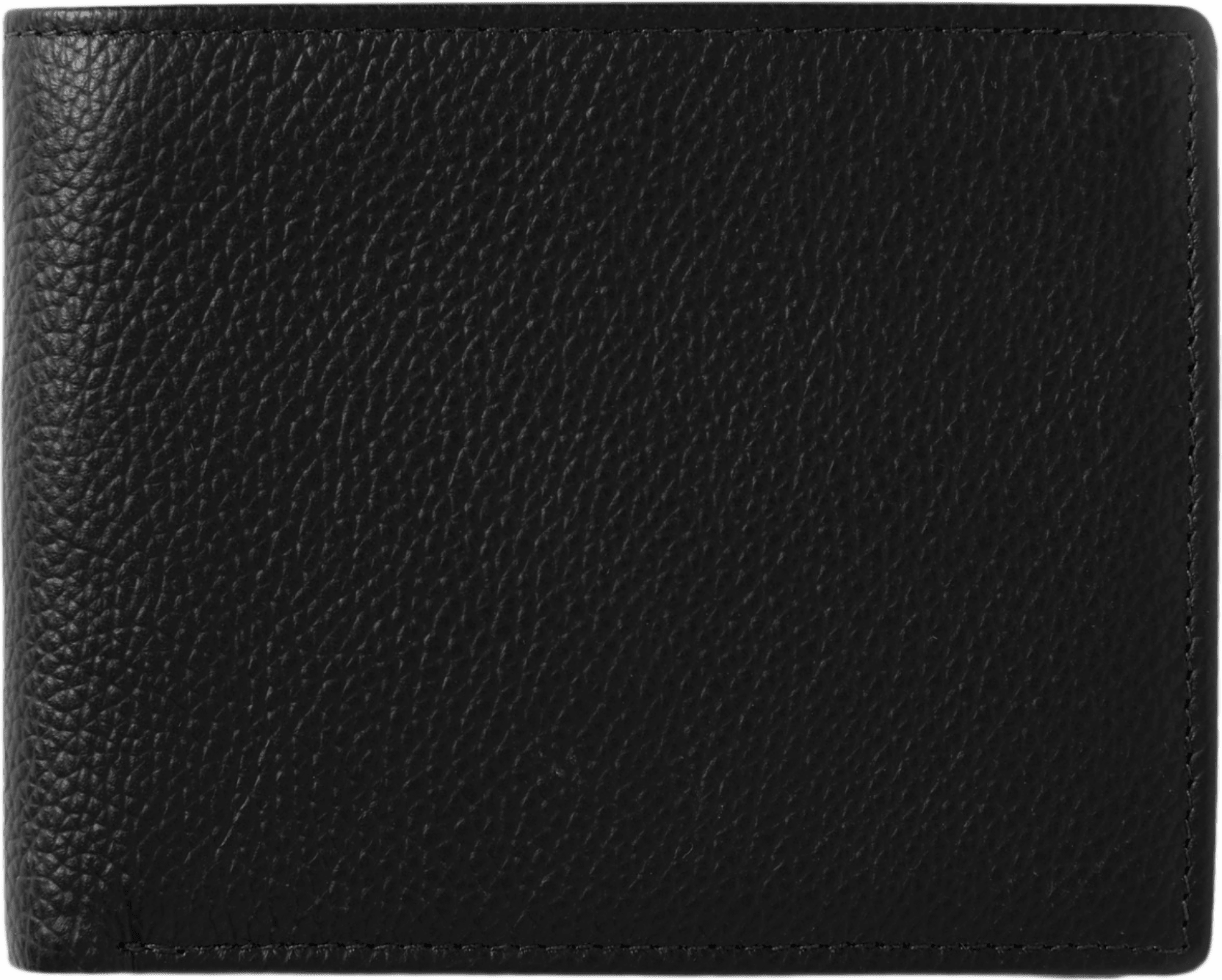 Plånbok i skinn FREDRIK, från NORVIE, i färgen Black.