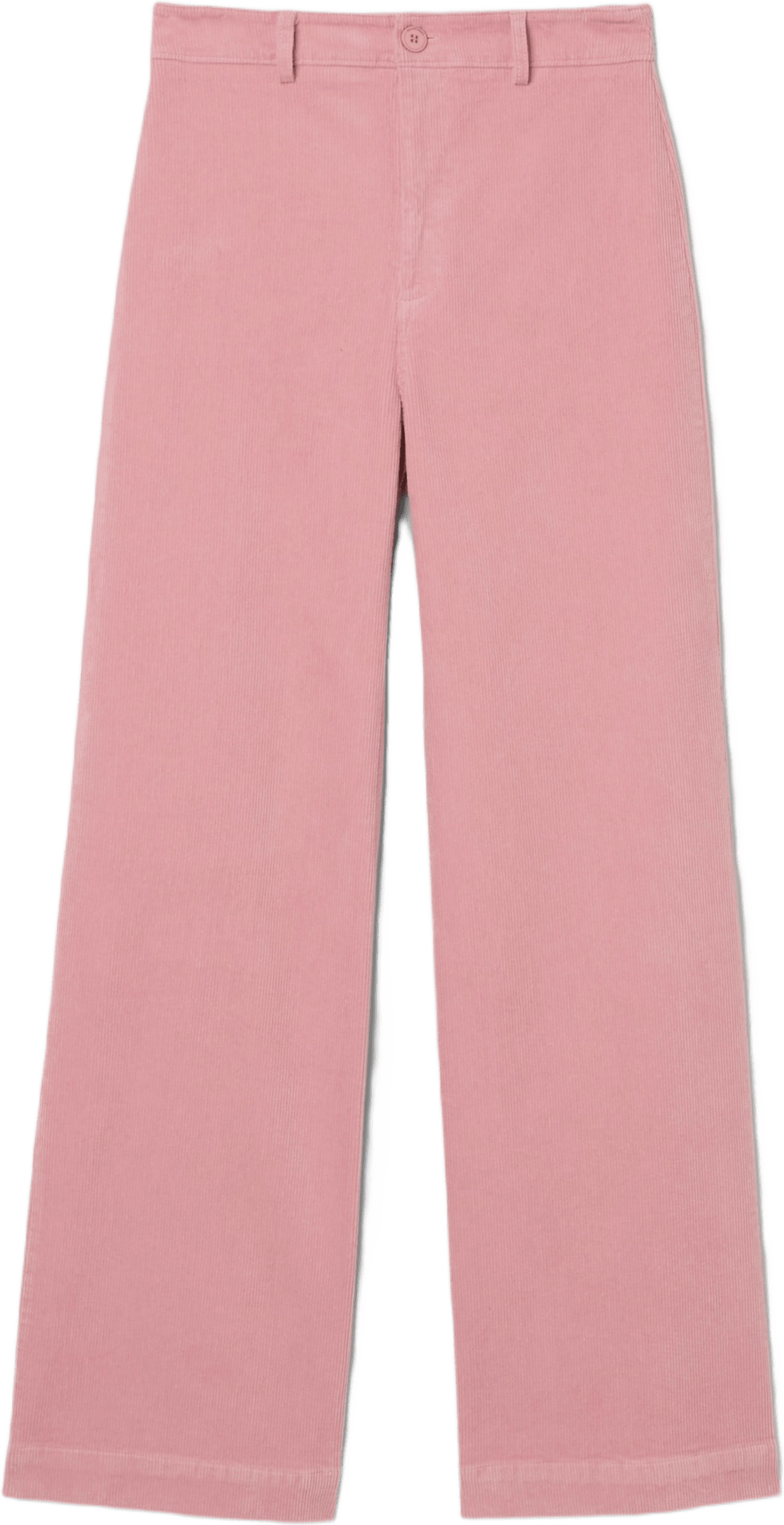 Vida manchesterbyxor med hög midja IKA, från Carin Wester, i färgen Pink.