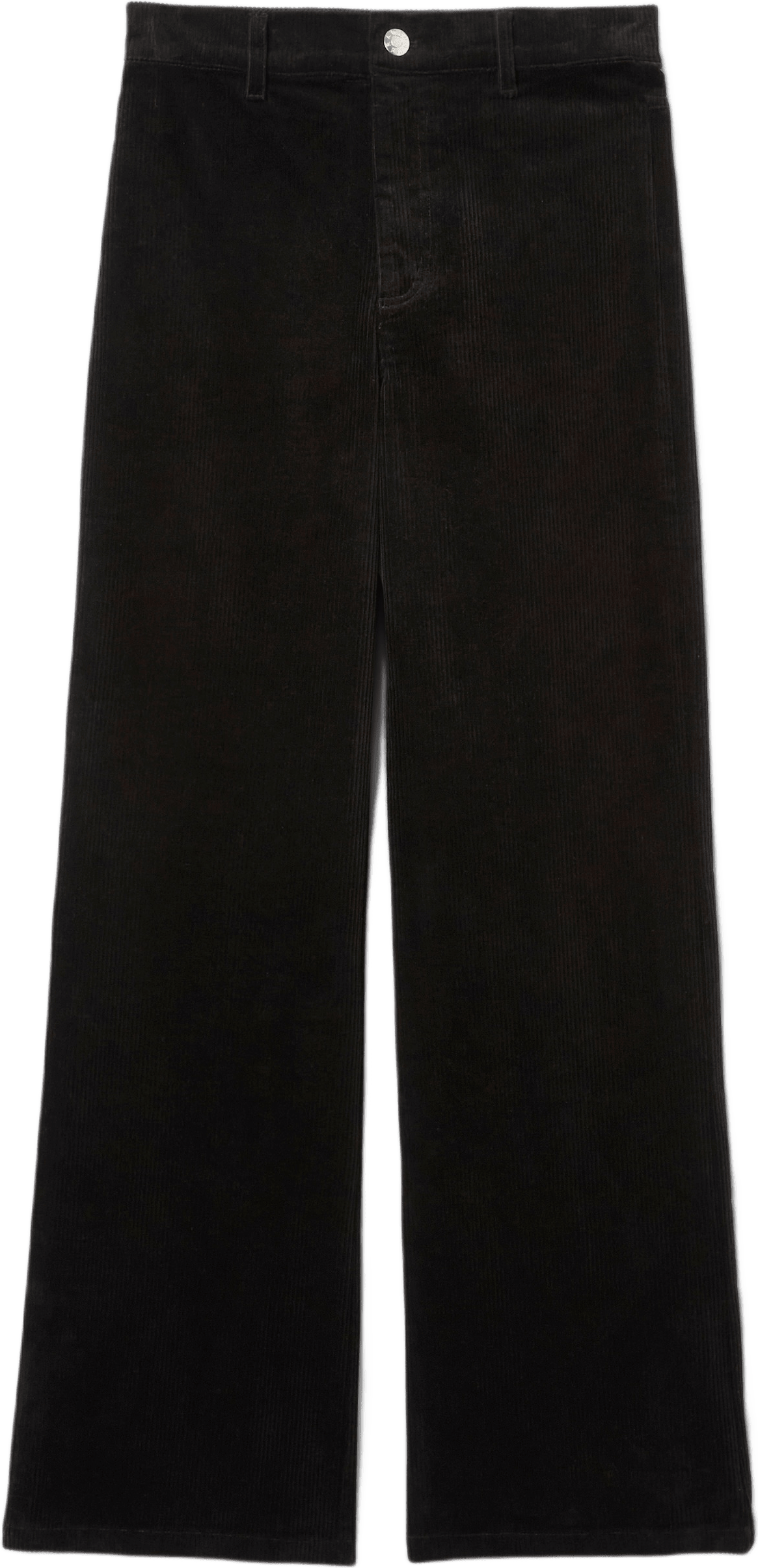 Raka manchesterbyxor PAULINA, från Wera, i färgen Black.