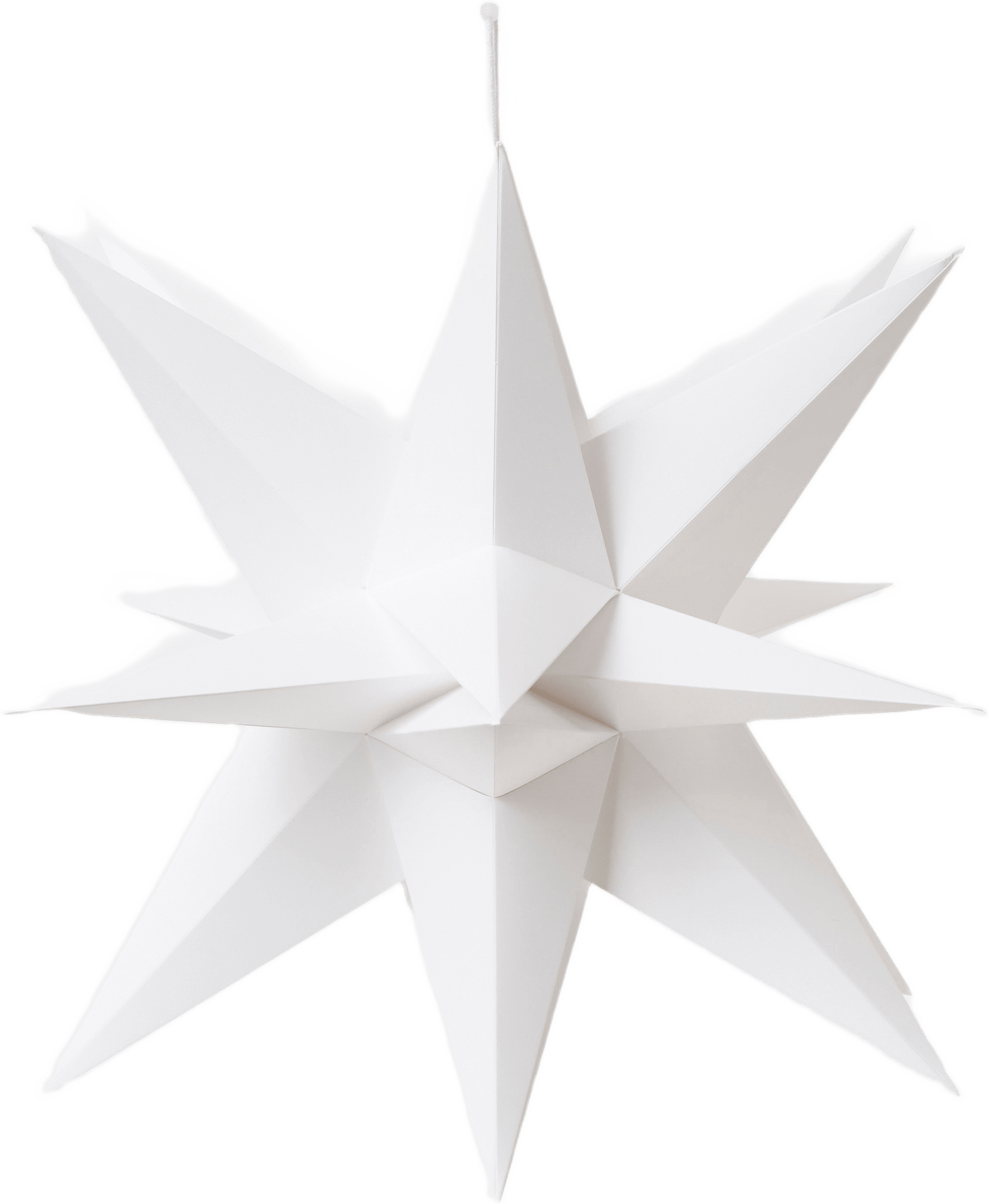 Adventsstjärna 3D GLORIA 50 cm, från Åhléns Home, i färgen White.