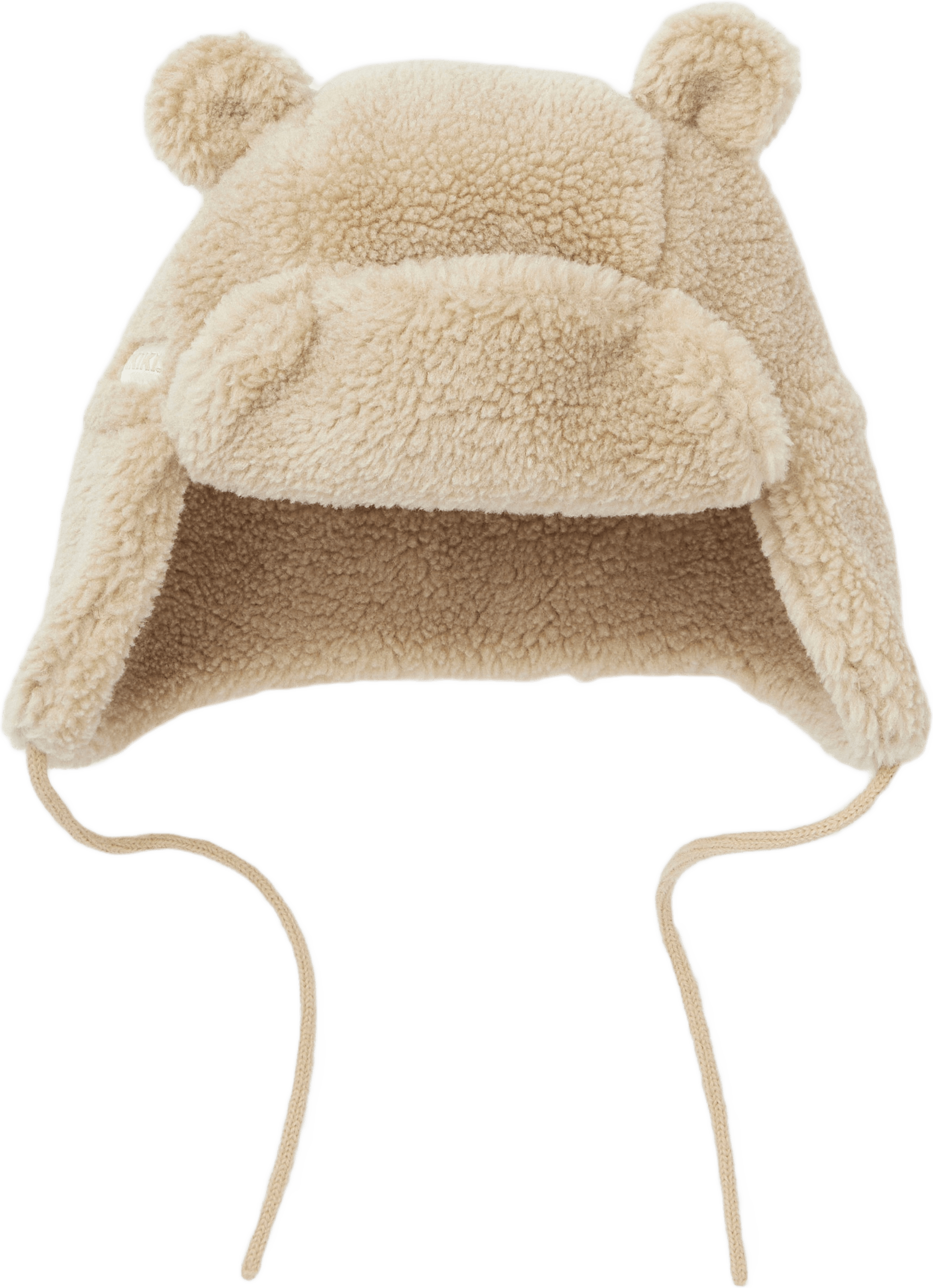 Babymössa i teddy SAMI, från RIKIKI, i färgen Beige.