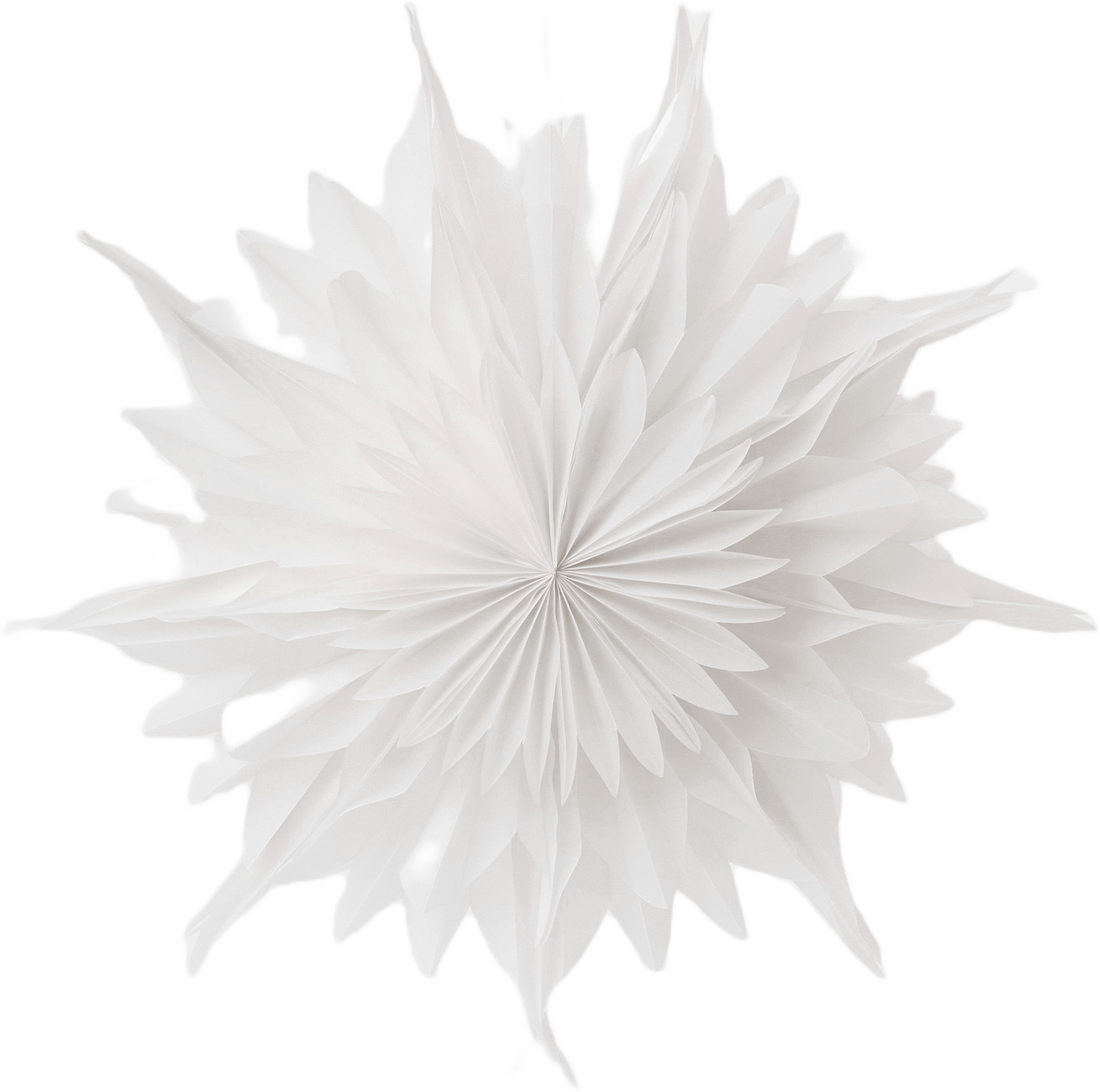 Adventsstjärna EVA 40 cm, från Åhléns Home, i färgen White.
