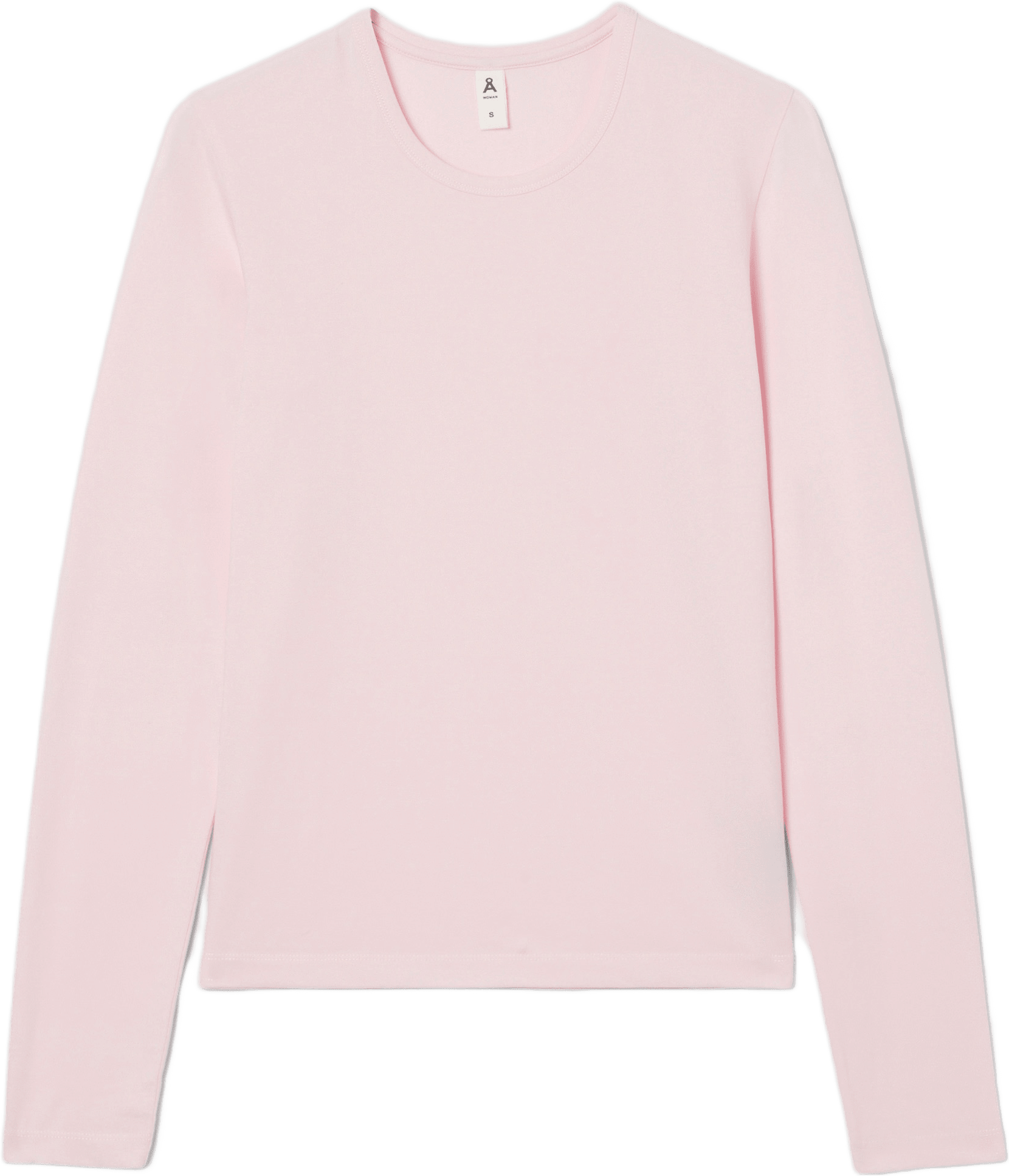 Långärmad t-shirt SANNA, från Å WOMAN, i färgen Pink.