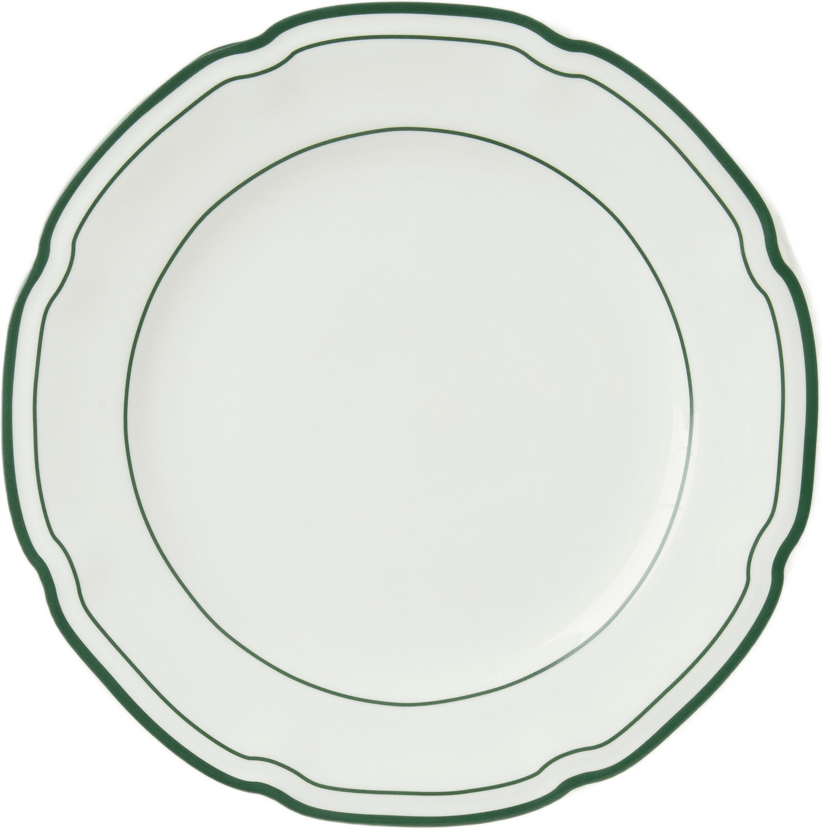 Assiett JULIA 20 cm, från Åhléns Home, i färgen Green.