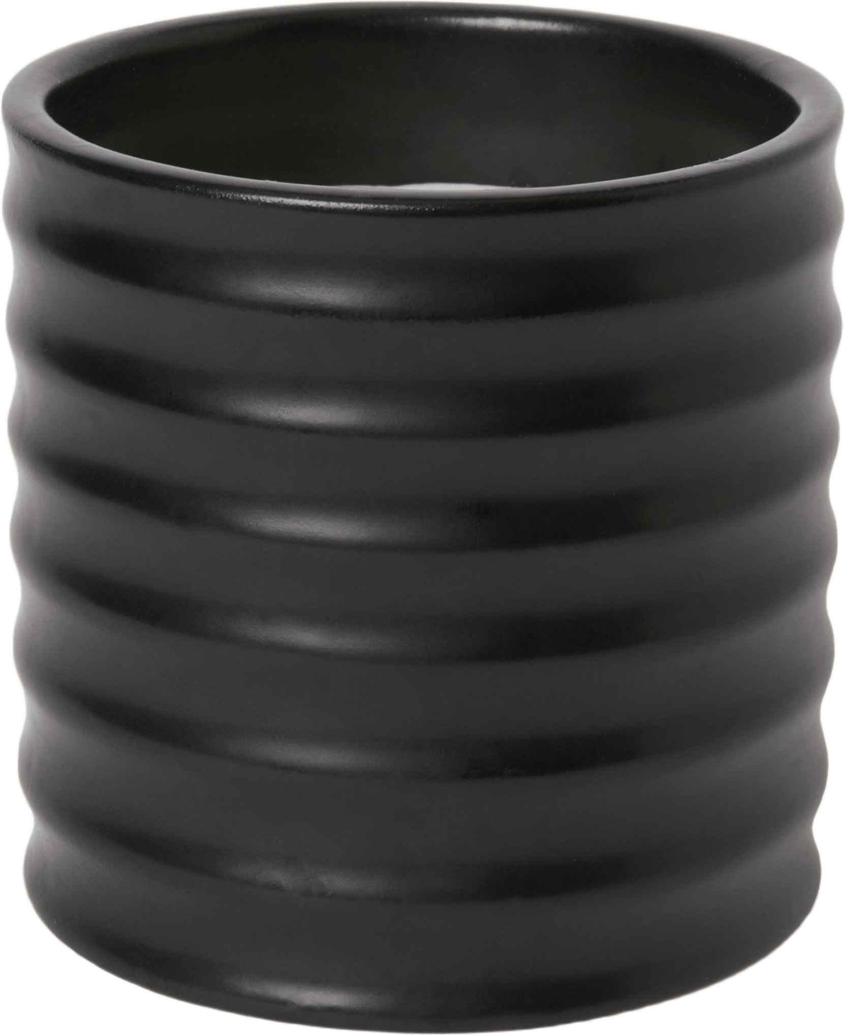 Doftljus 10 cm, från MANO ATELIER, i färgen Black.