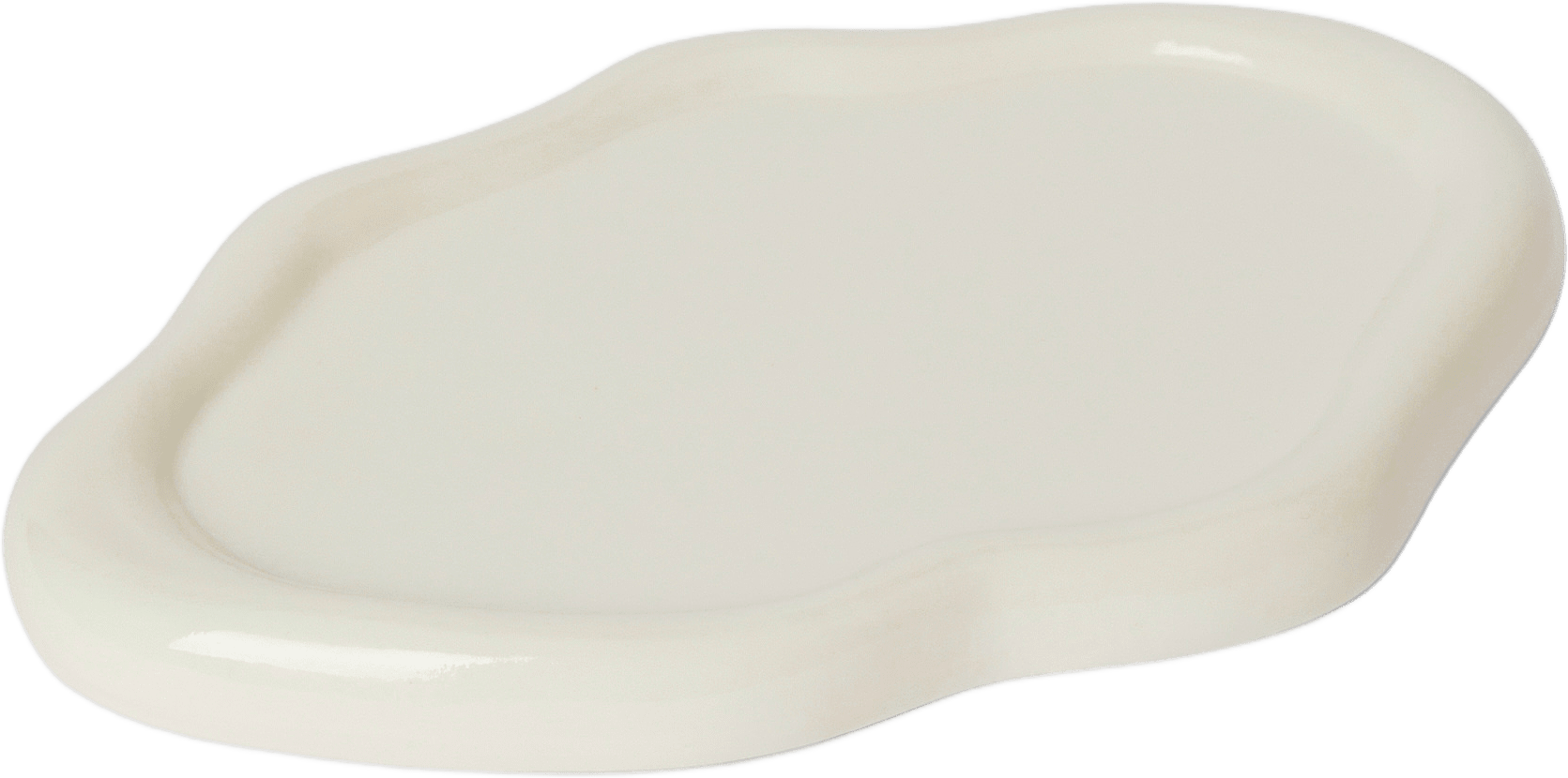 Fat i stengods HELIA, från Åhléns Home, i färgen White.