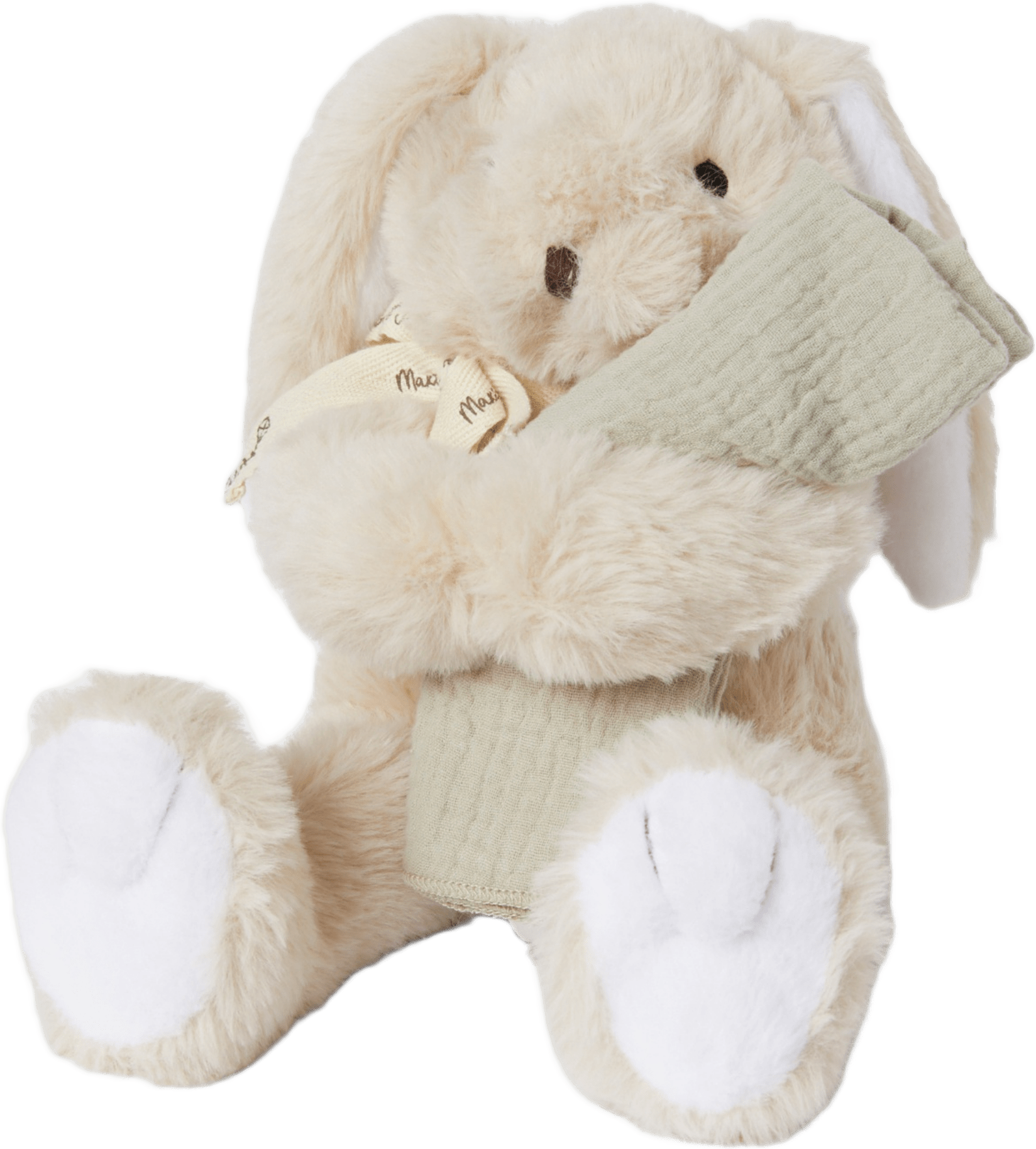 Presentkit gosedjur + filt CAMILLE, från Maxine et Jolie, i färgen Green.