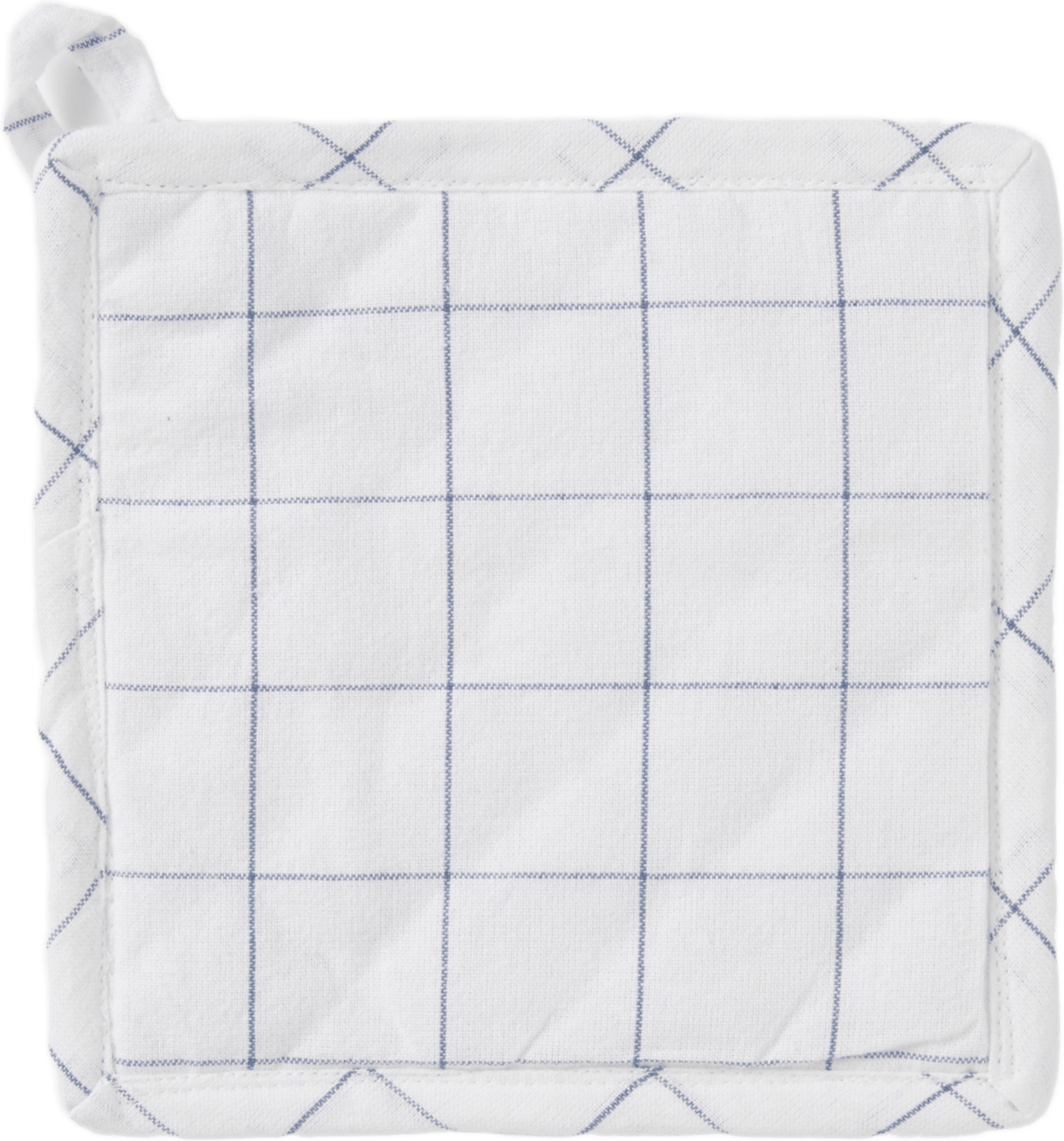 Grytlapp MILO, från Åhléns Home, i färgen Blue.