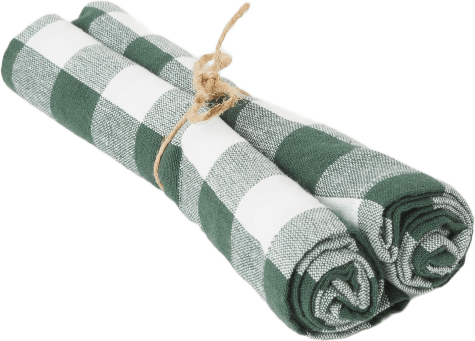 Bomullsservetter GINGHAM, 2-pack