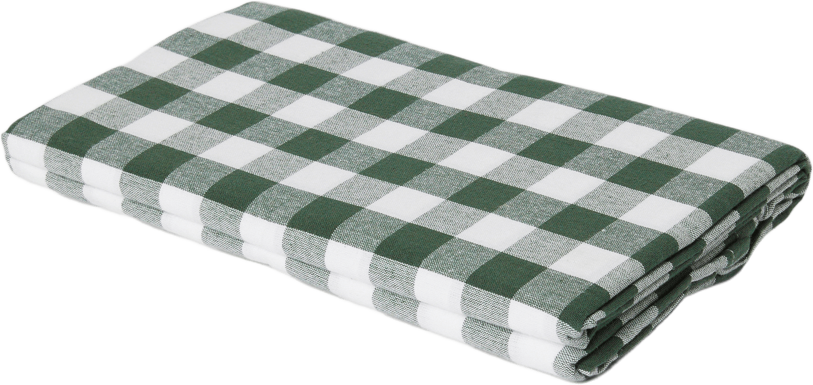 Rutig bordsduk GINGHAM 145x250 cm, från Åhléns Home, i färgen Green.