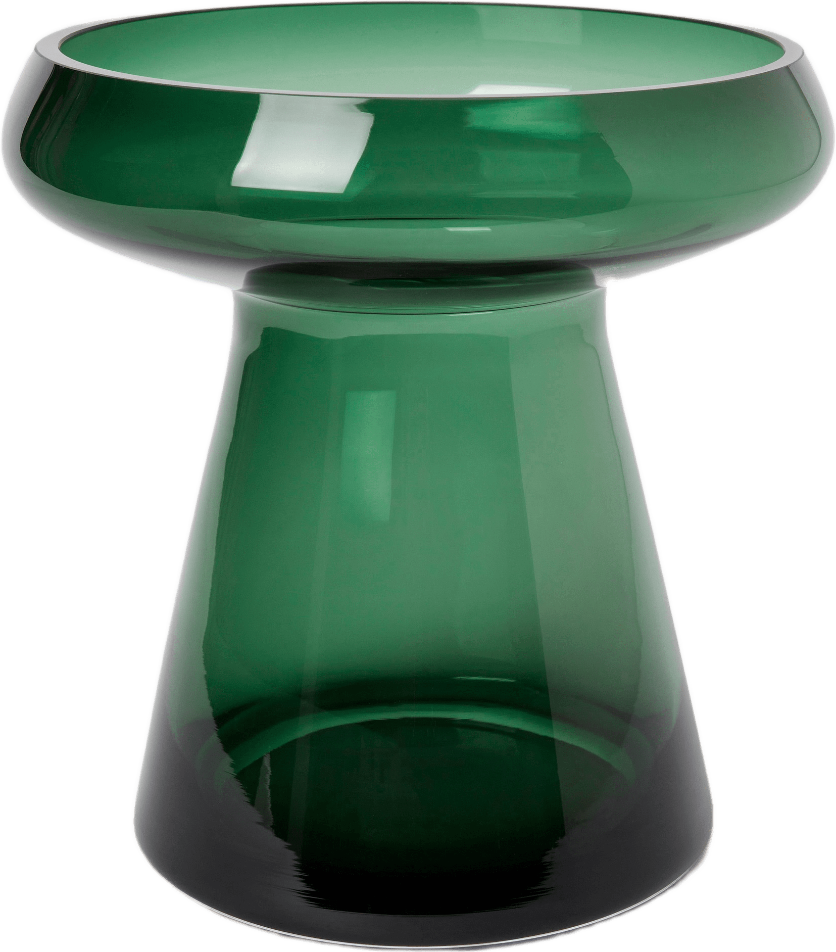 Glasvas 23 cm