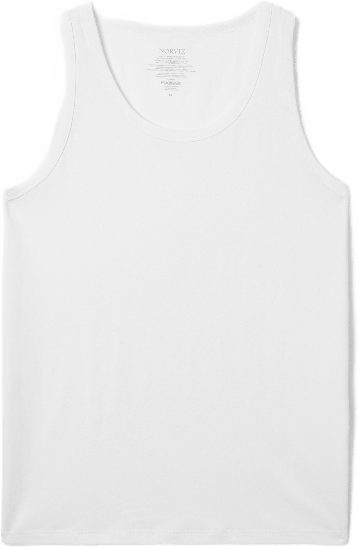 Linne RAOUL, 2-pack, från NORVIE, i färgen White.