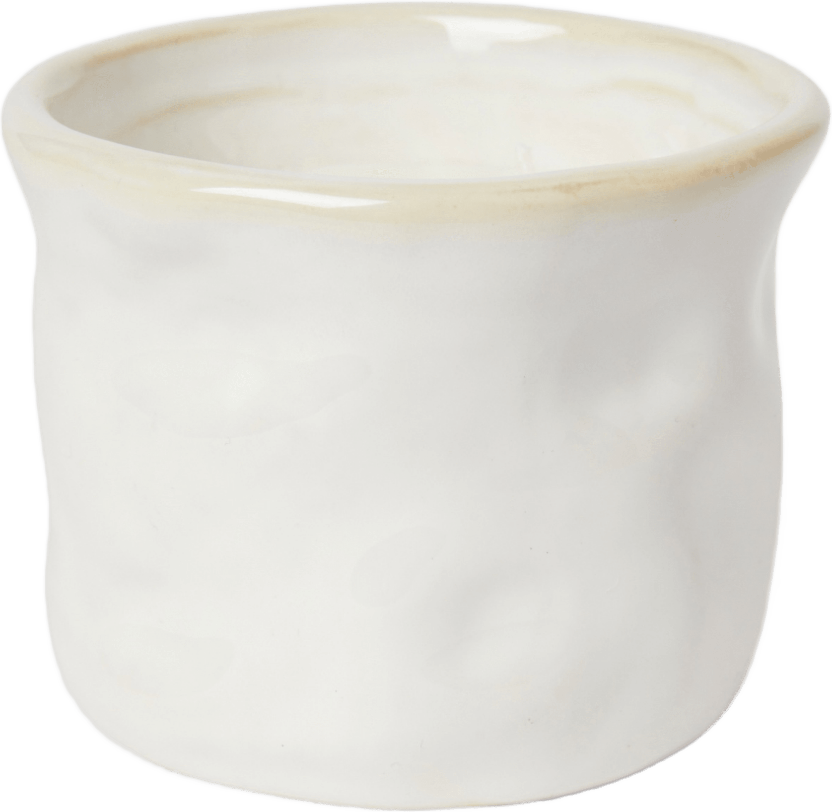 Doftljus ODETTE 8 cm, från Åhléns Home, i färgen Offwhite.