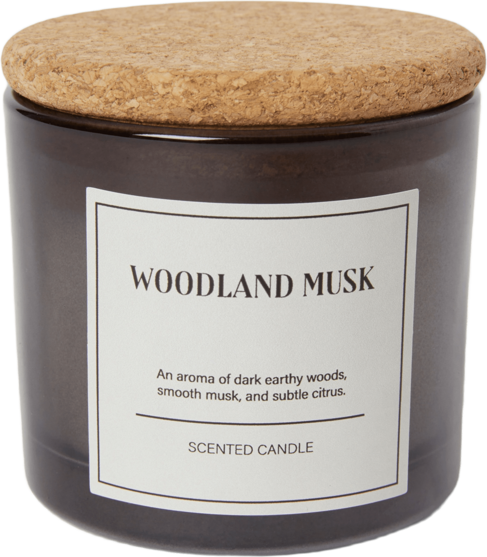 Doftljus med korklock CORA 6 cm, från Åhléns Home, i färgen Grey.