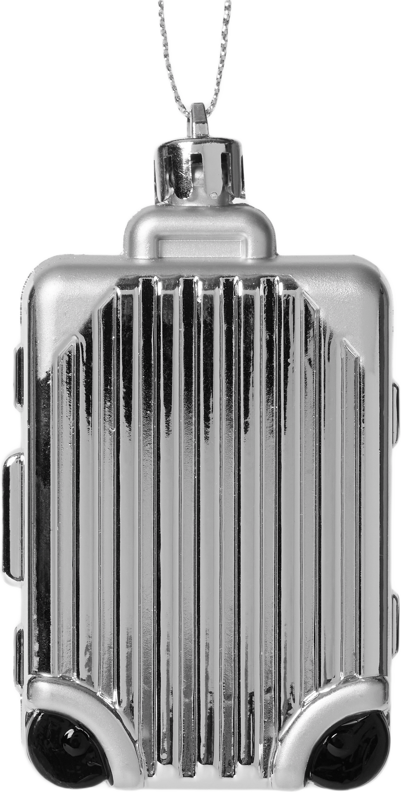 Julgranshänge RESVÄSKA, från Åhléns Home, i färgen Silver.