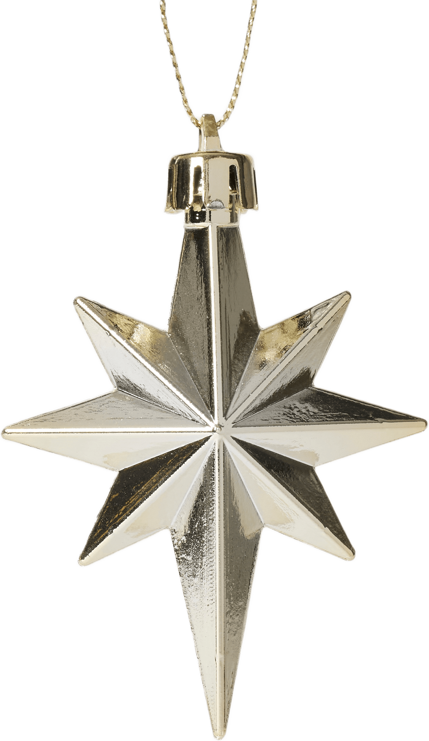 Julgranshänge STAR, från Åhléns Home, i färgen Gold.
