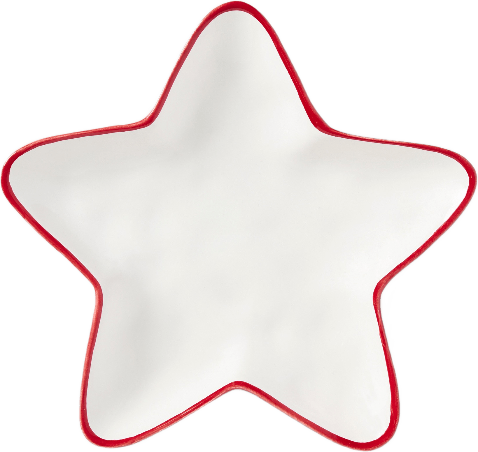 Serveringsfat STAR, från Åhléns Home, i färgen Red.