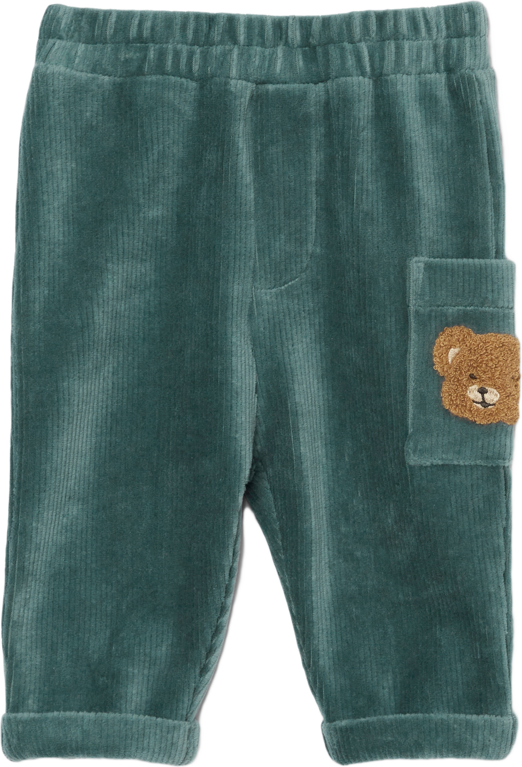 Manchesterbyxor KAI, från RIKIKI, i färgen Green.