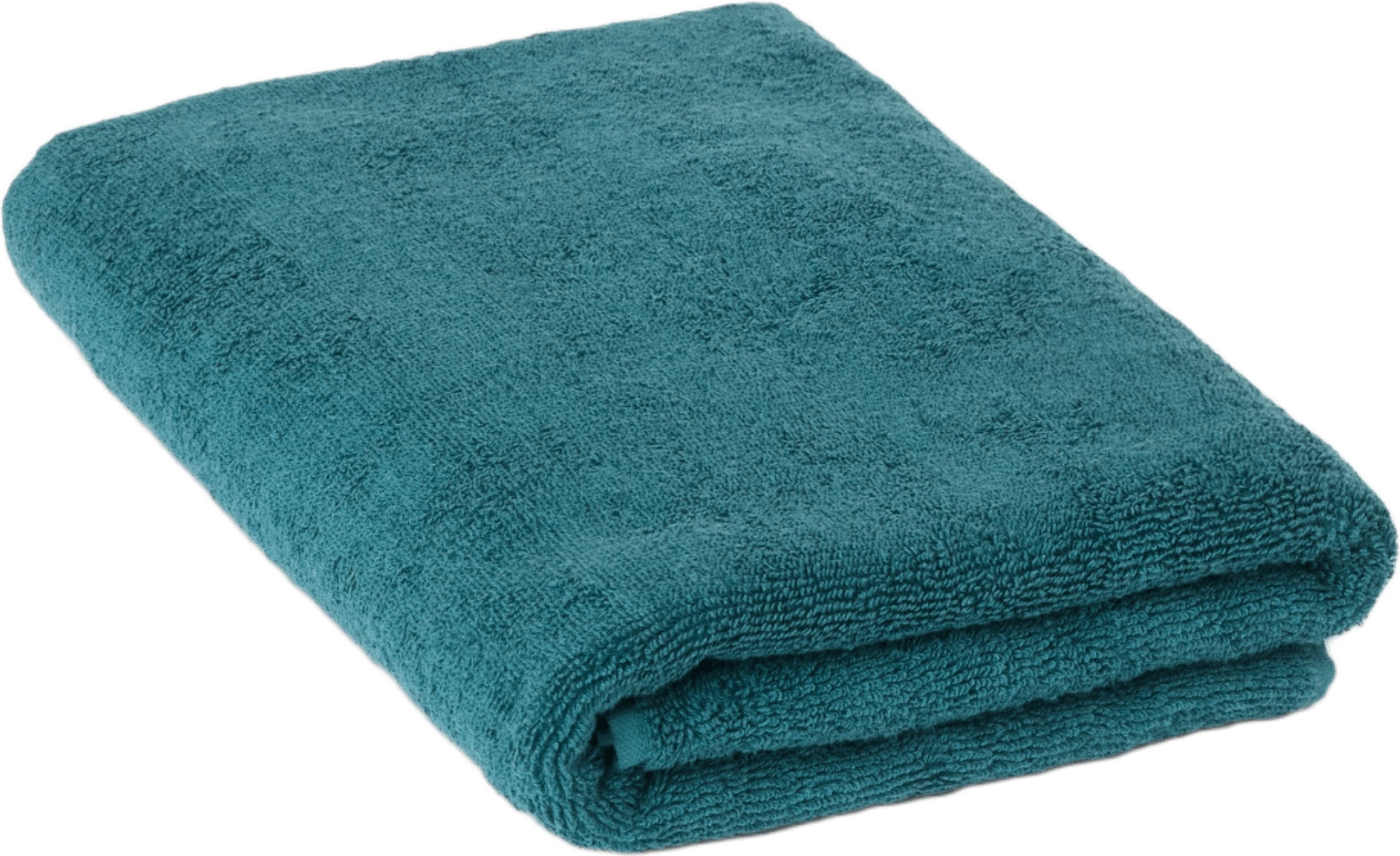 Handduk STELLA 70x140 cm, från Åhléns Home, i färgen Petrol.