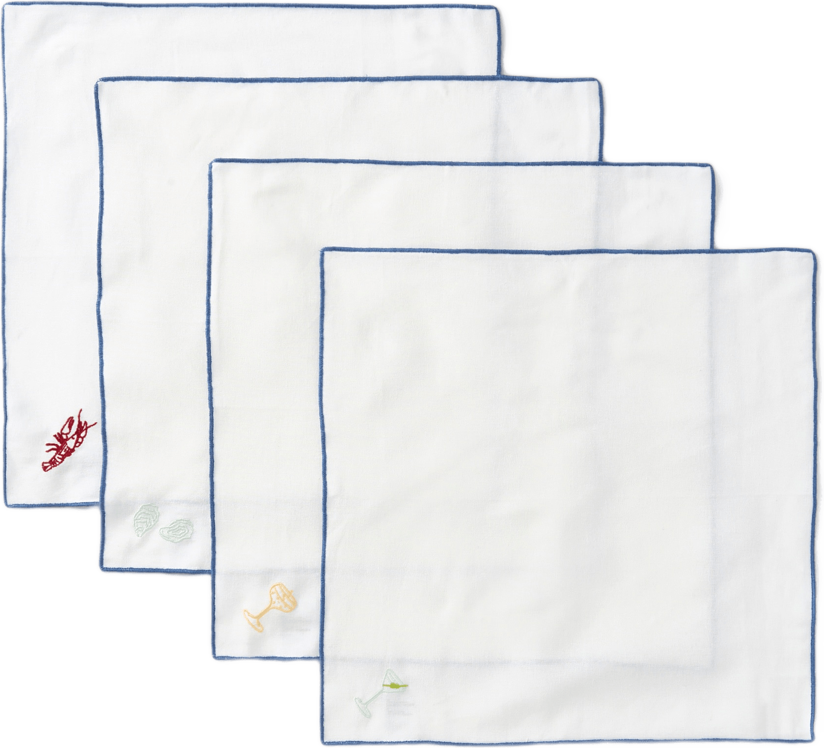 Bomullsservetter SOIREE, 4-pack, från Åhléns Home, i färgen Beige.