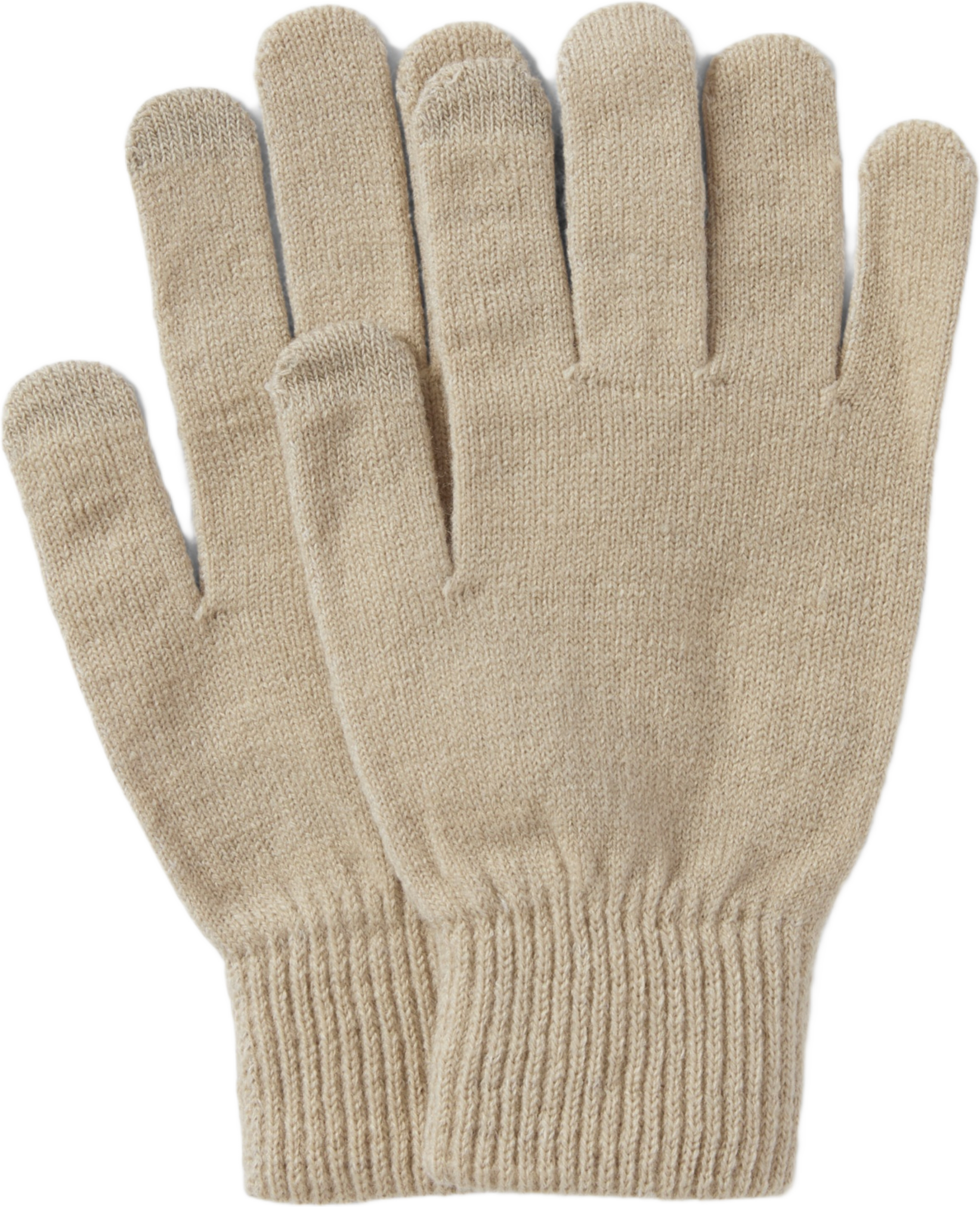 Fingervantar med touchfunktion MAGIC, från Å WOMAN, i färgen Light Beige.