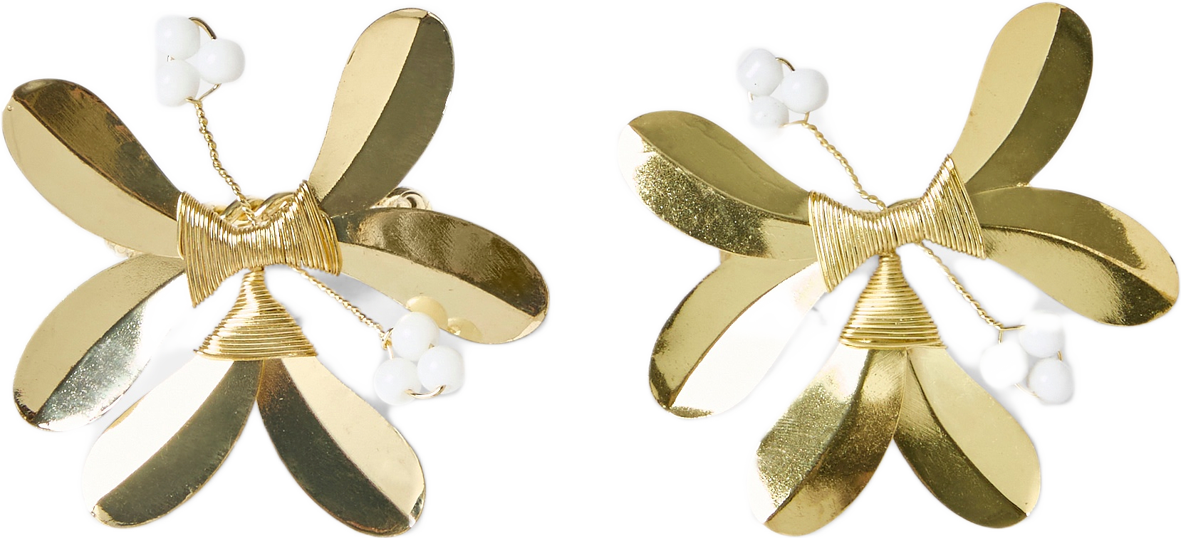 Servettring MISTEL, 2-pack, från Åhléns Home, i färgen Gold.