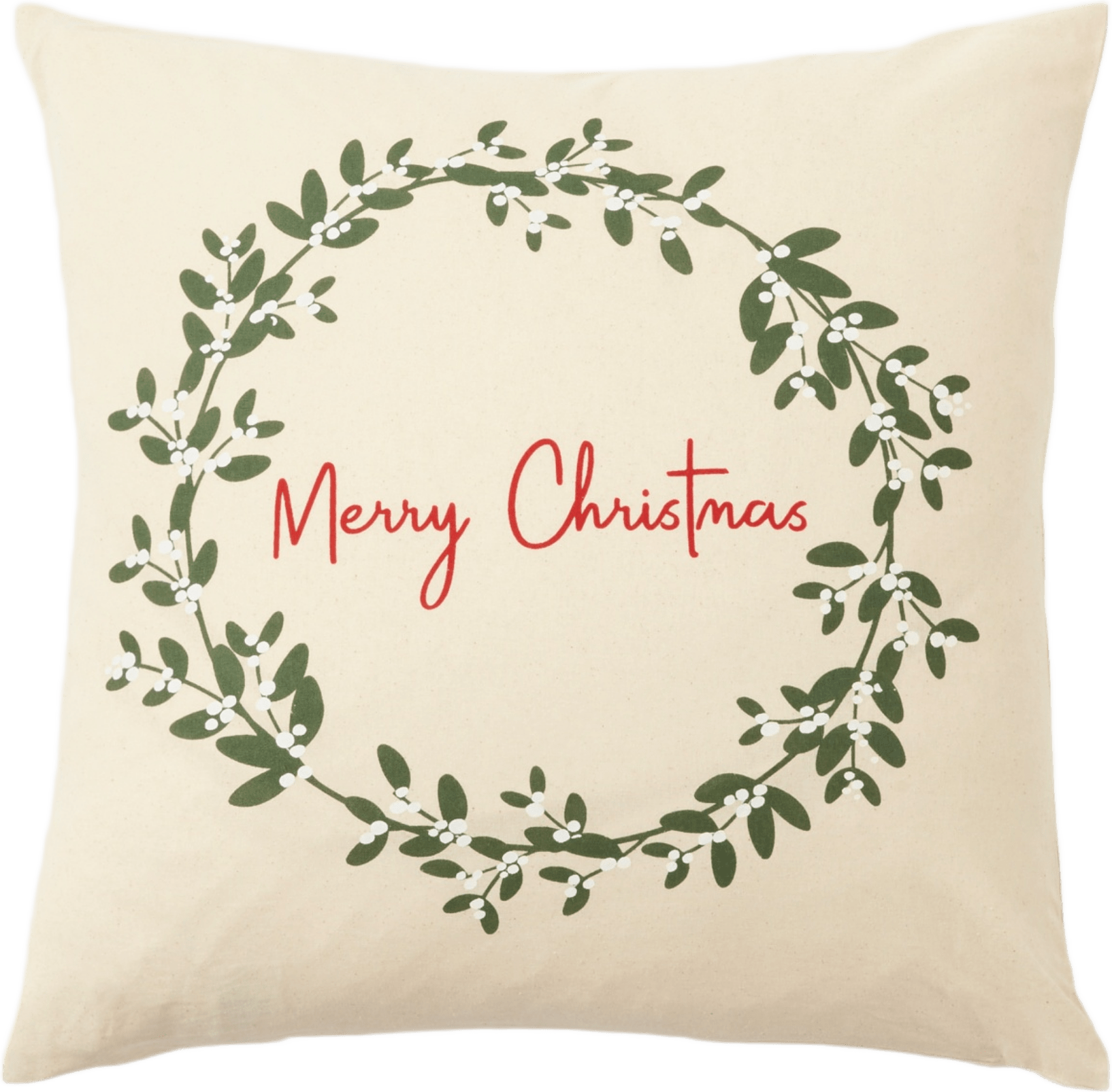 Kuddfodral CHRISTMAS 50x50 cm, från Åhléns Home, i färgen Off White.