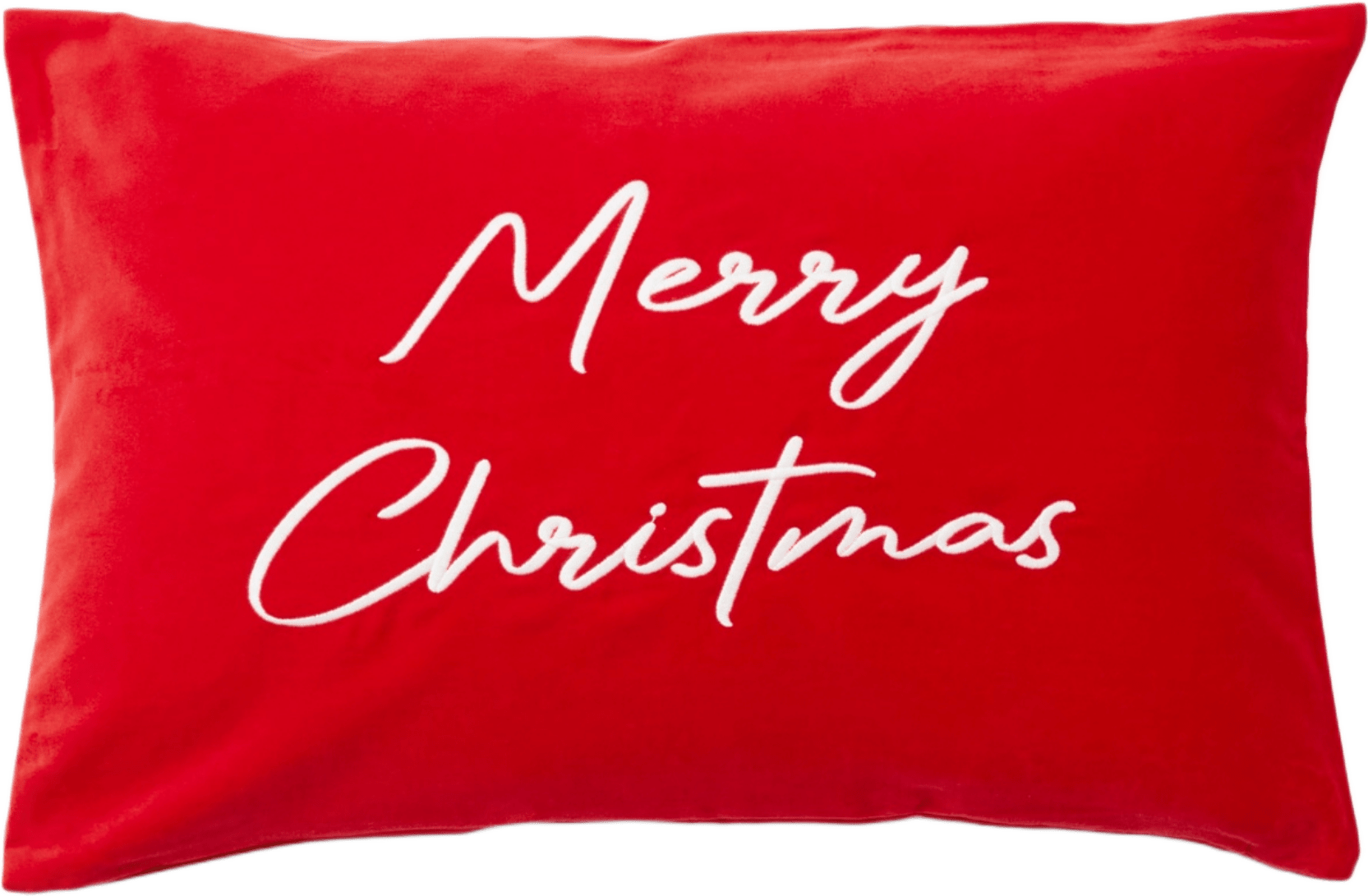 Kuddfodral i sammet MERRY 40x60 cm, från Åhléns Home, i färgen Red.