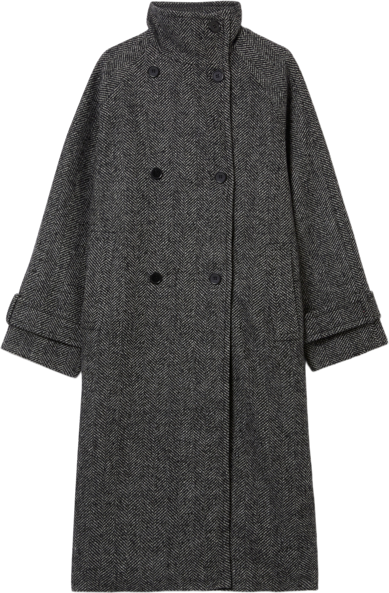 Kappa i ullmix ARVEN, från Carin Wester, i färgen Herringbone.