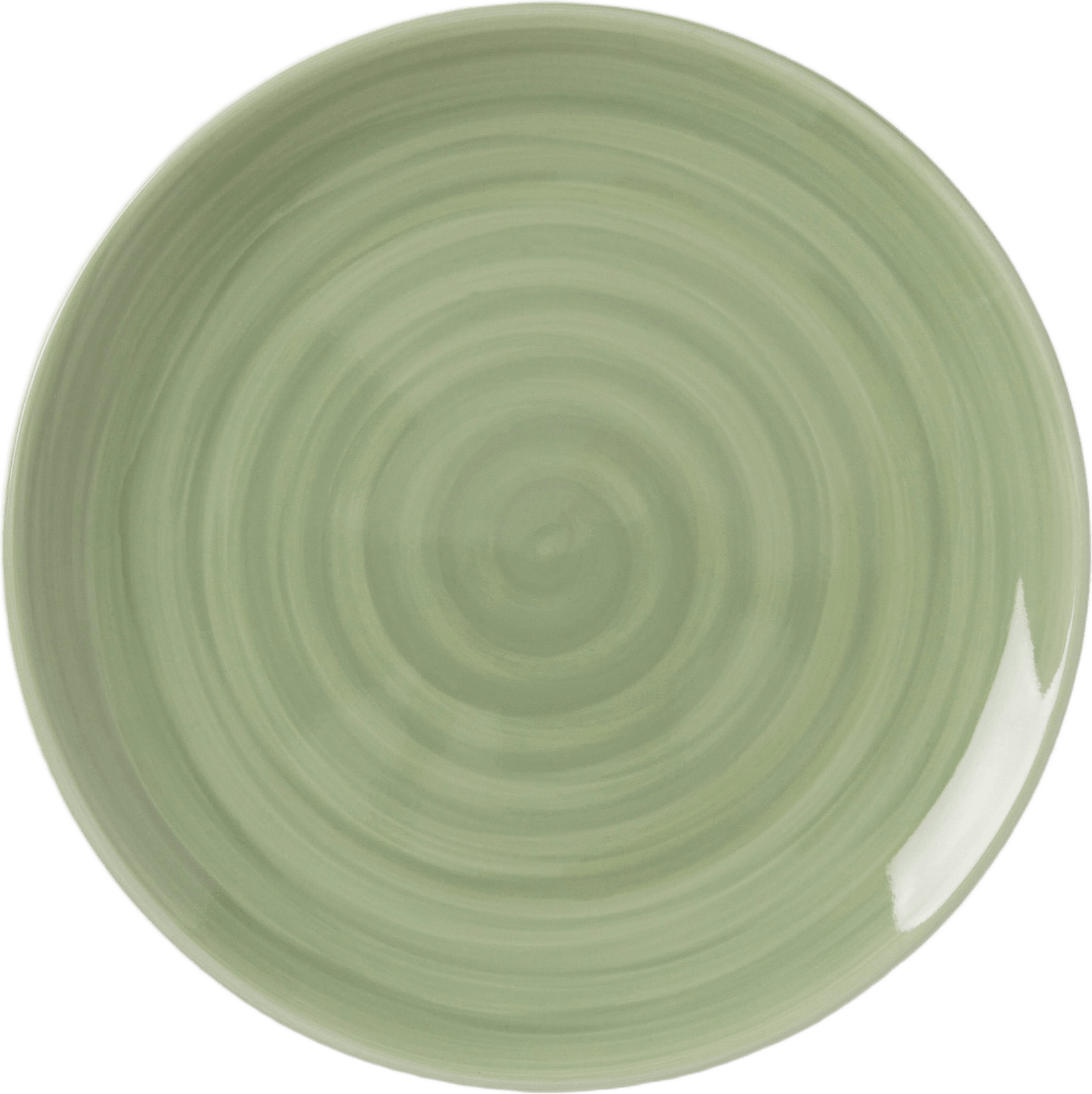 Tallrik LIVORNO 27 cm, från PORTOLINO LIVING, i färgen Green.