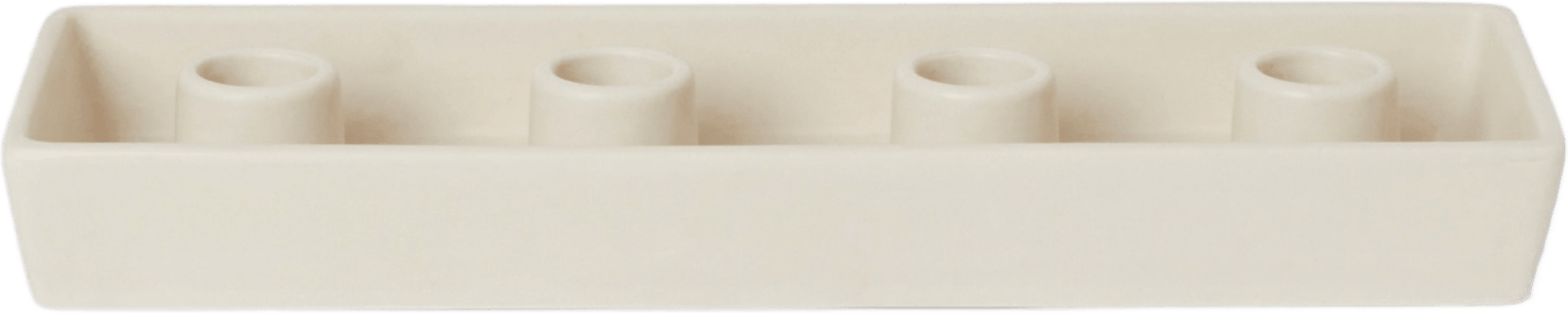 Adventsljusstake FREYA, från Åhléns Home, i färgen Beige.