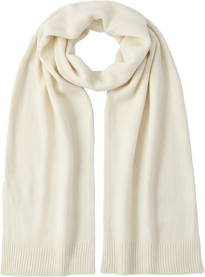 Halsduk i ull EDITH, från Carin Wester, i färgen Off White.