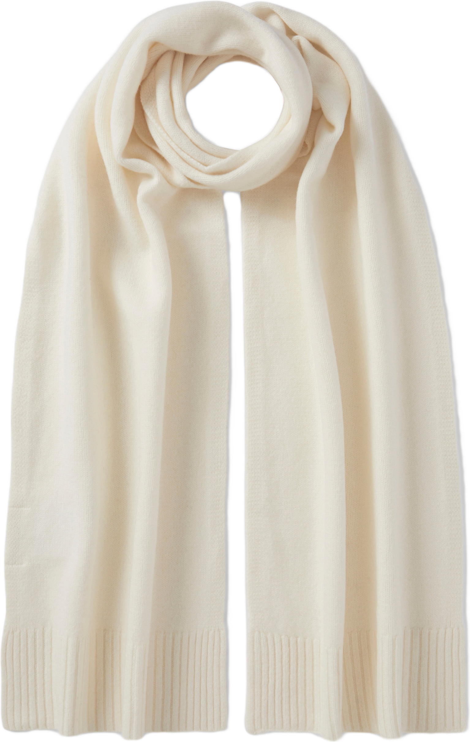 Halsduk i ull EDITH, från Carin Wester, i färgen Off White.