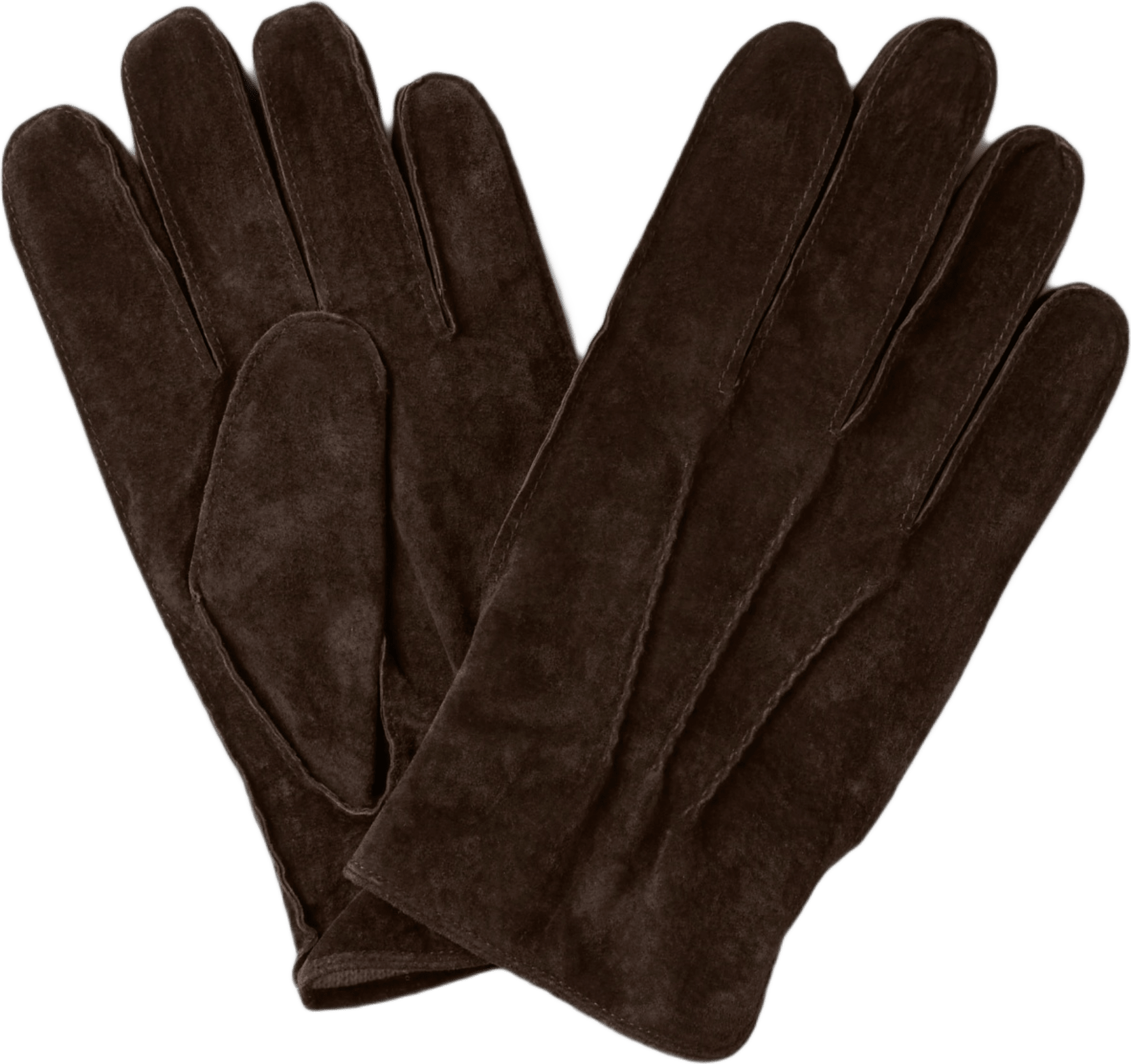 Fodrade mockahandskar SIMON, från NORVIE, i färgen Dk Brown.
