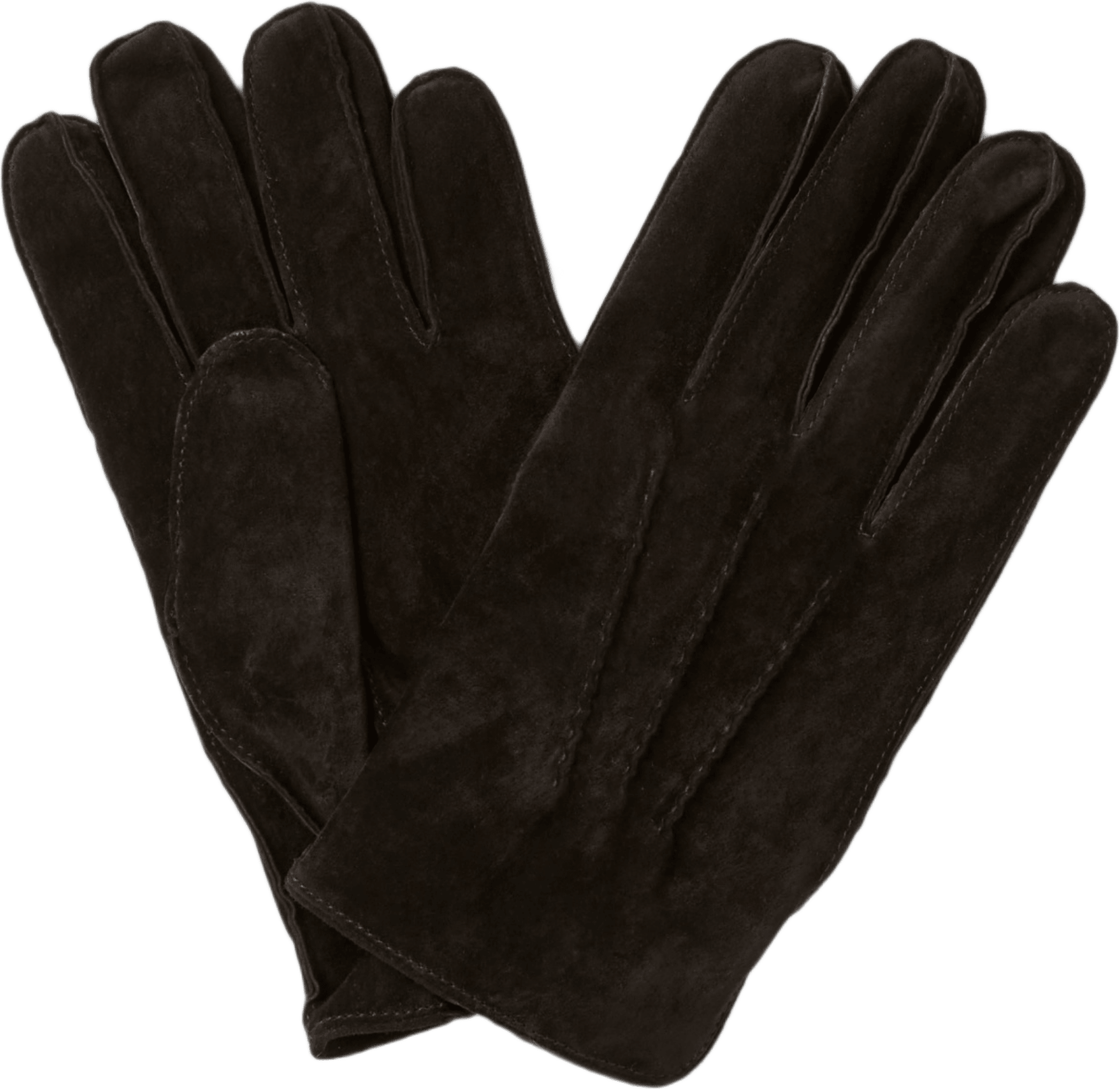 Fodrade mockahandskar SIMON, från NORVIE, i färgen Black.