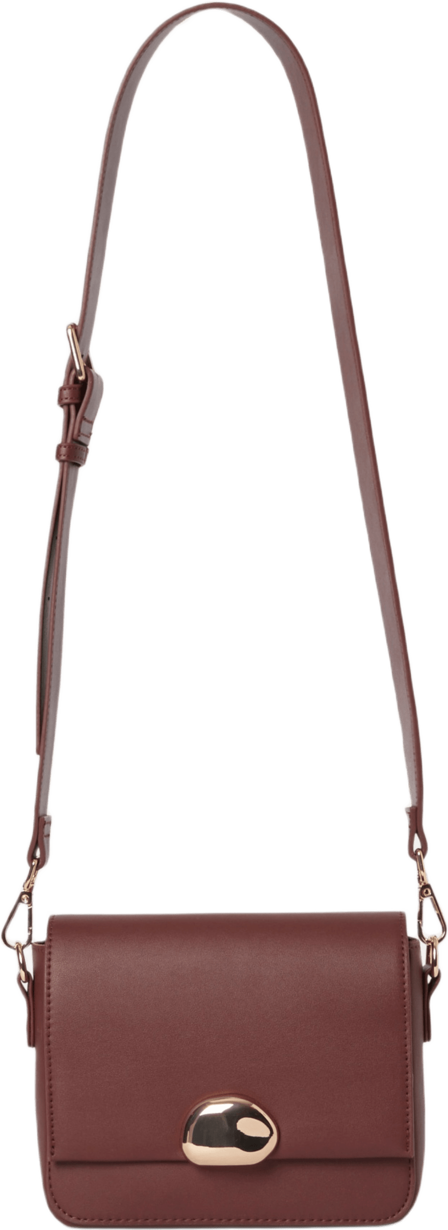 Crossbody med spänne CYNTHIA, från Carin Wester, i färgen Rust.