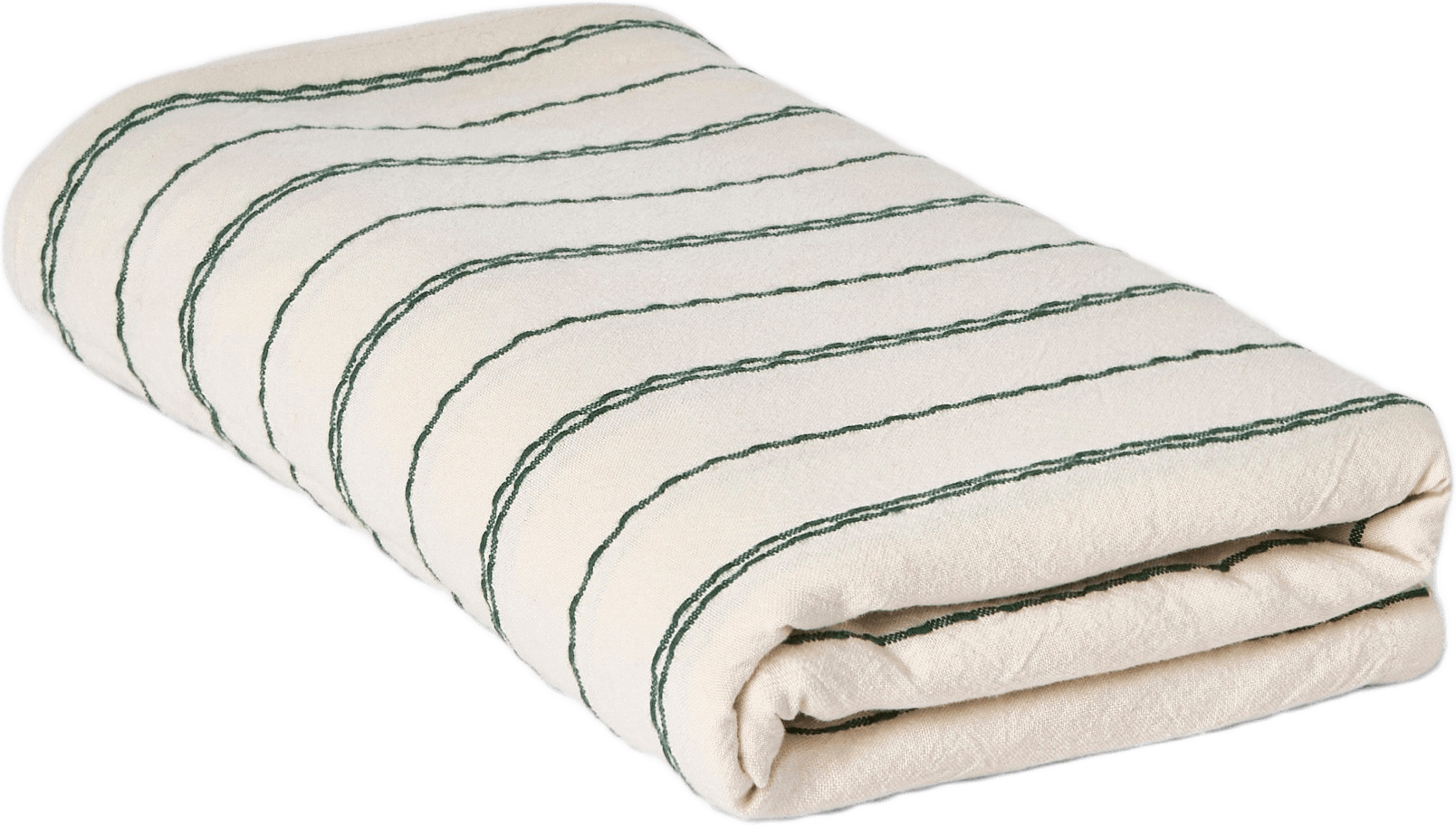 Bordsduk JACK 145x250 cm, från Åhléns Home, i färgen Off White / Green.