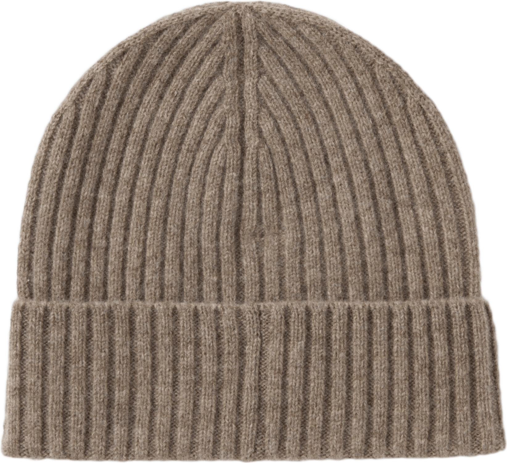 Mössa i ull och kashmir HUGO, från NORVIE, i färgen Mole melange.