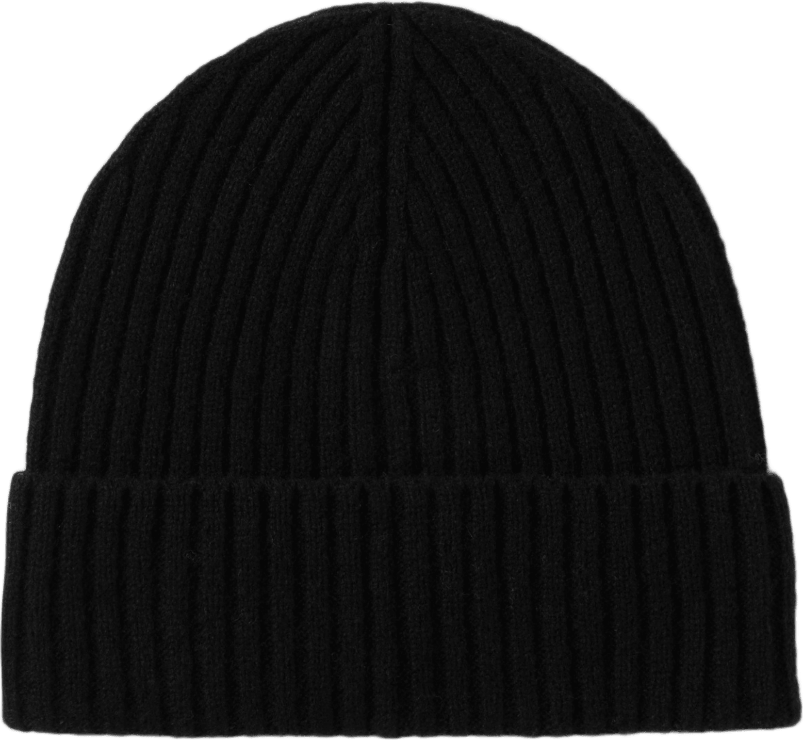 Mössa i ull och kashmir HUGO, från NORVIE, i färgen Black.