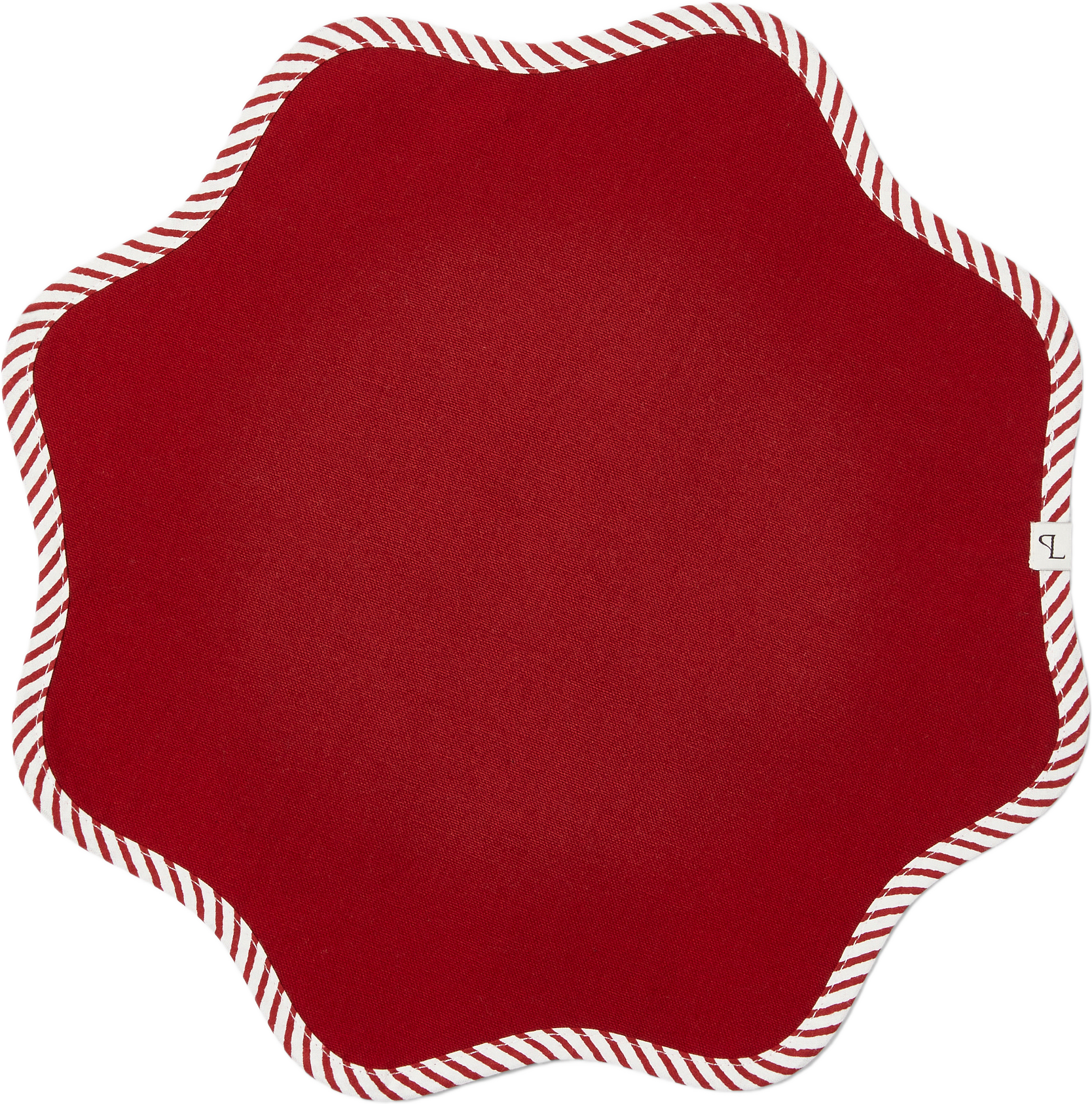 Bordstablett POLKA, från PORTOLINO LIVING, i färgen Red.