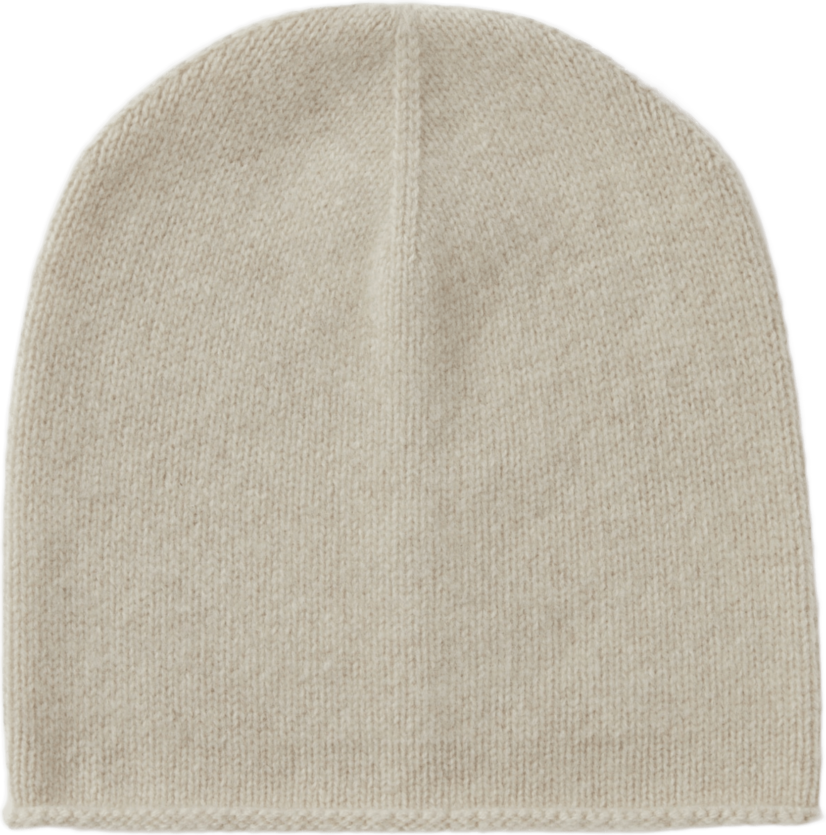 Mössa i ull och kashmir STINA, från Wera, i färgen Light Beige.