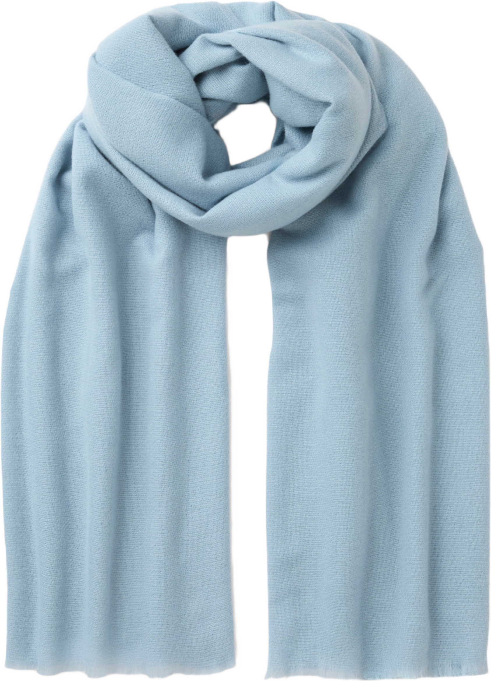 Halsduk i återvunnen polyester VENDELA, från Å WOMAN, i färgen Lt Blue.